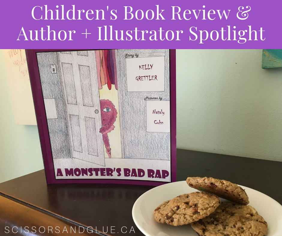 A Monster's Bad Rap Children's Book Review + Author & Illustrator Spotlight