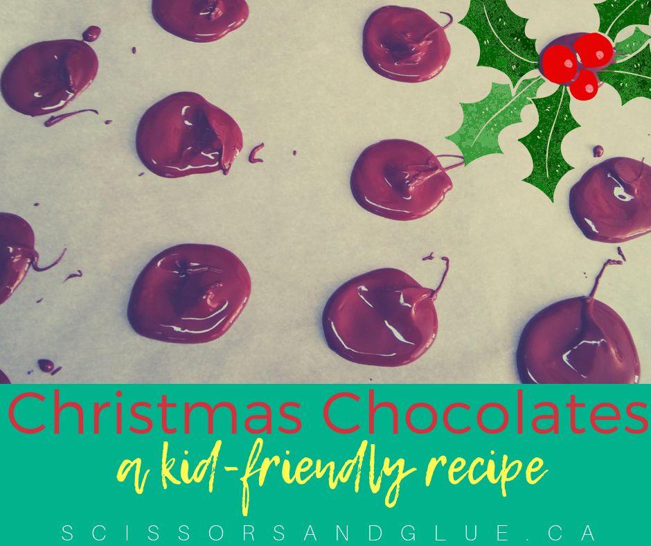 How to make French Christmas Chocolates ~ a Kid-Friendly Recipe