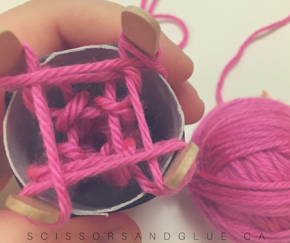 French Knitting Toilet Paper Roll Tutorial - A Book Inspired Hands-on Activity