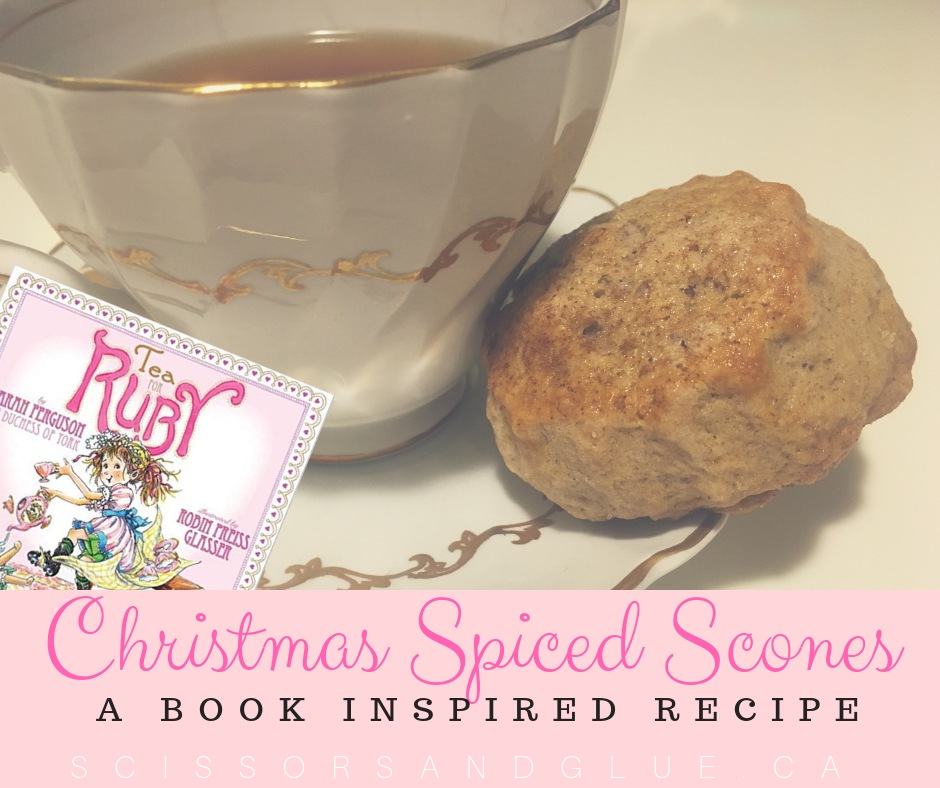 Christmas Spiced Scones Recipe - A Book Inspired Recipe