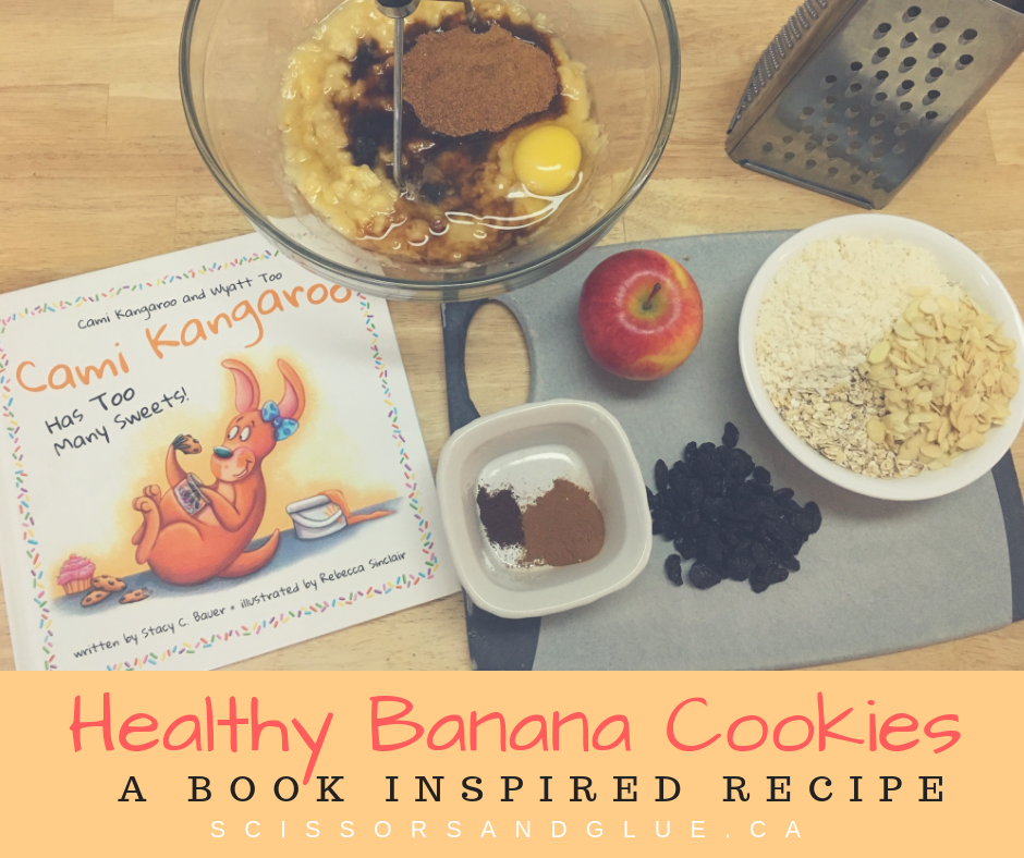 Healthy Banana Cookies - A Book Inspired Recipe