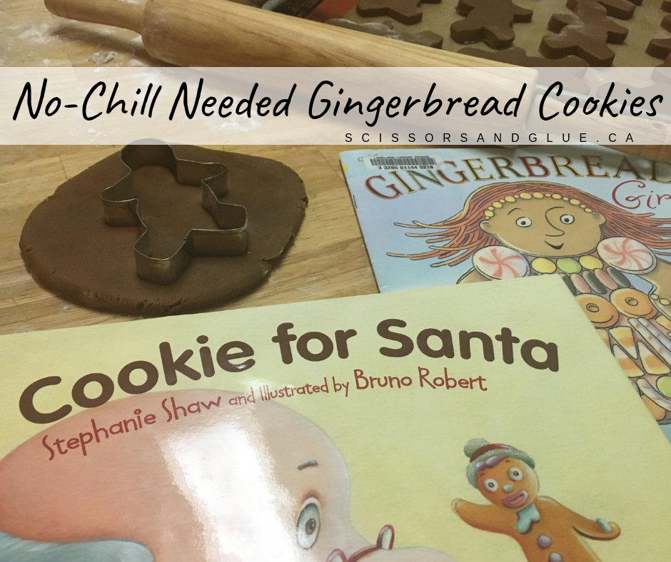 Quick-Chill Gingerbread Cookies - A Book Inspired Recipe