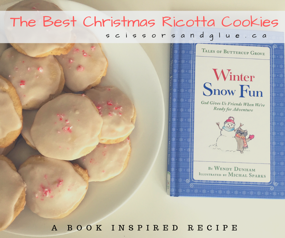 The Best Christmas Ricotta Cookies - A Book Inspired Recipe