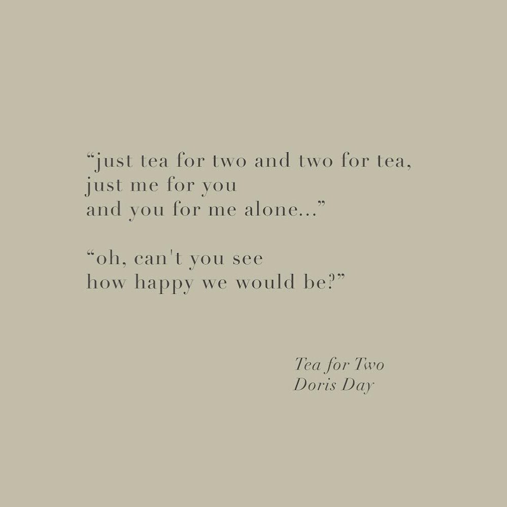 Tea for Two by Doris Day 🎶🫖 #Music #DorisDay