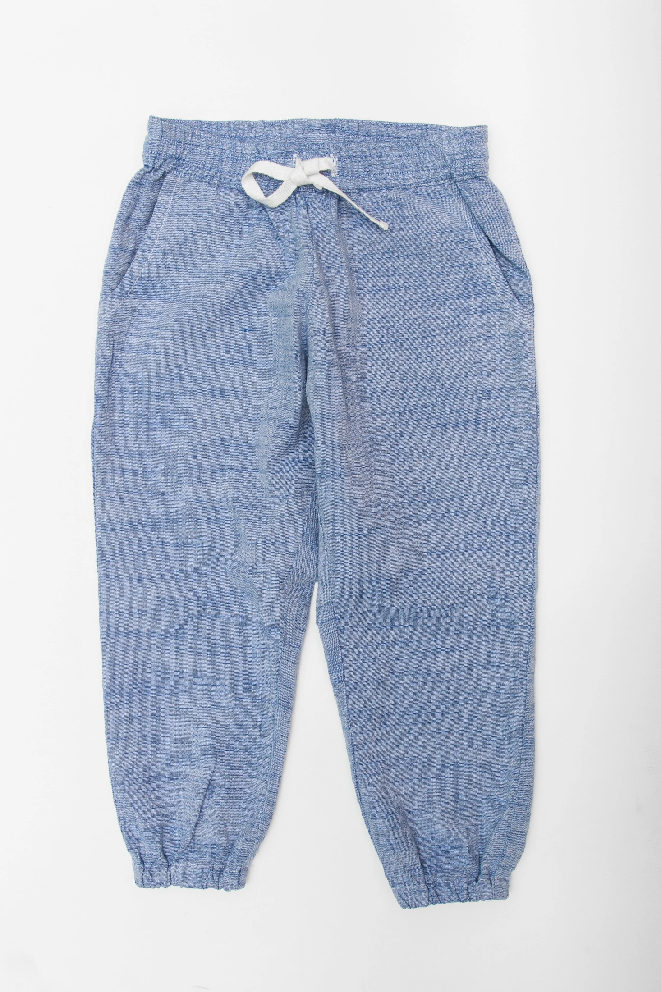 Slouchy woven pant :starboard blue .jpg