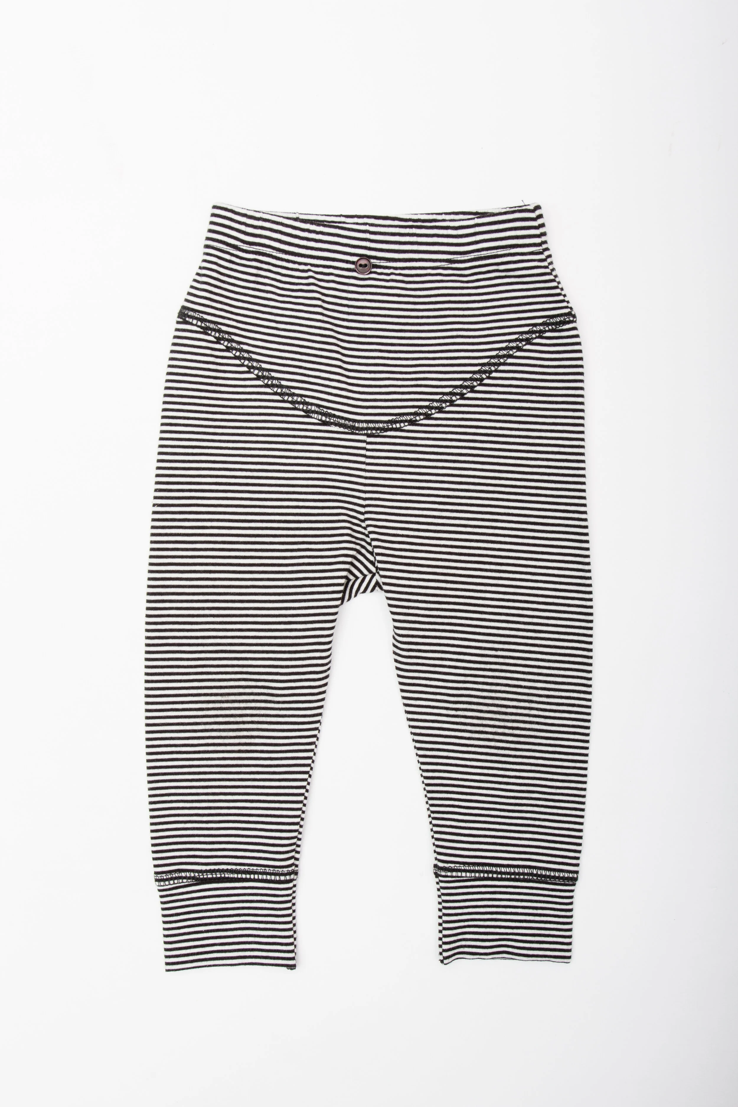 Long john legging :black & white stripe .jpg