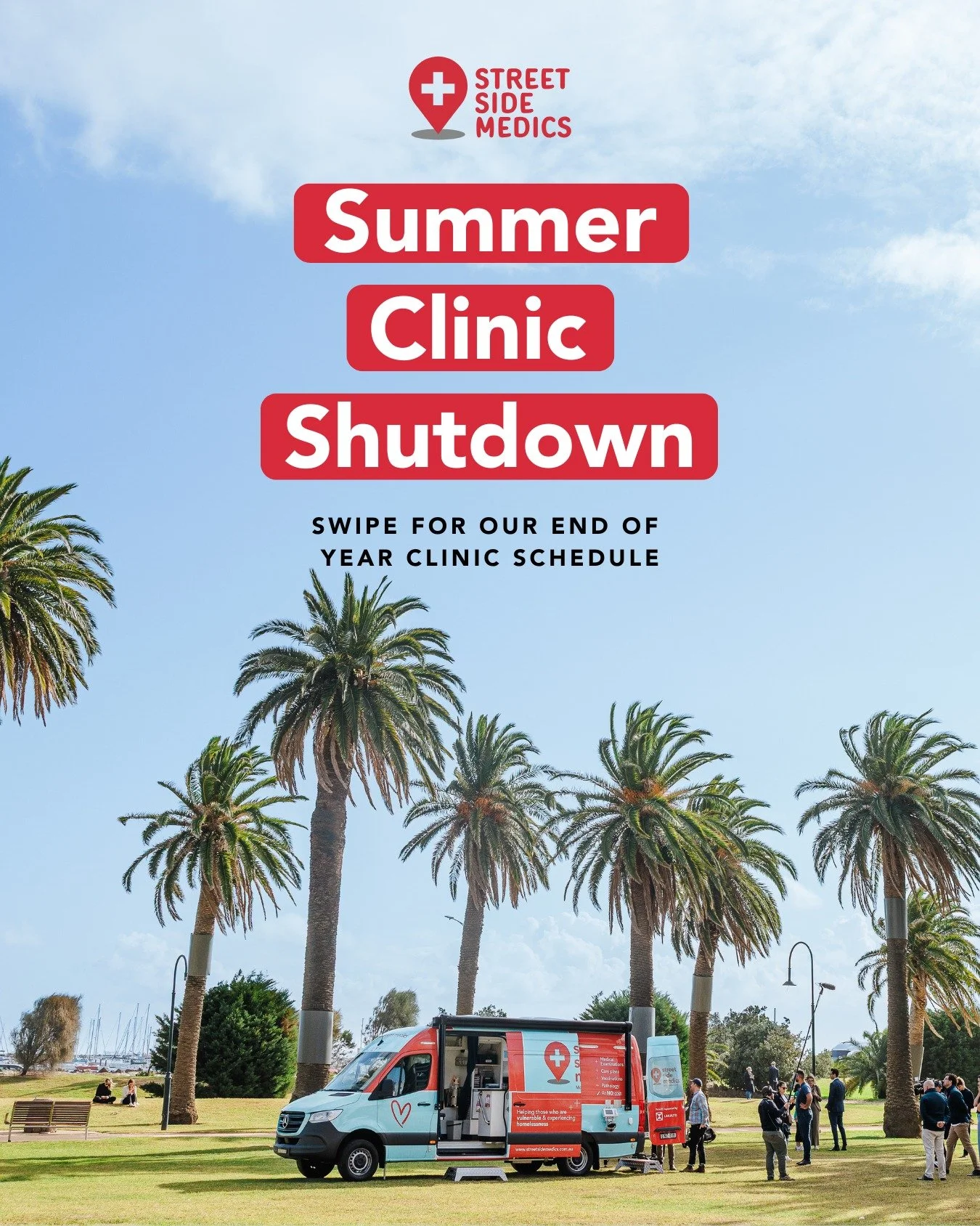 With the end of the year coming up fast, our clinics will be taking a short break over Summer. Here are all the dates you need to know - we can&rsquo;t wait to be back with you in 2026!