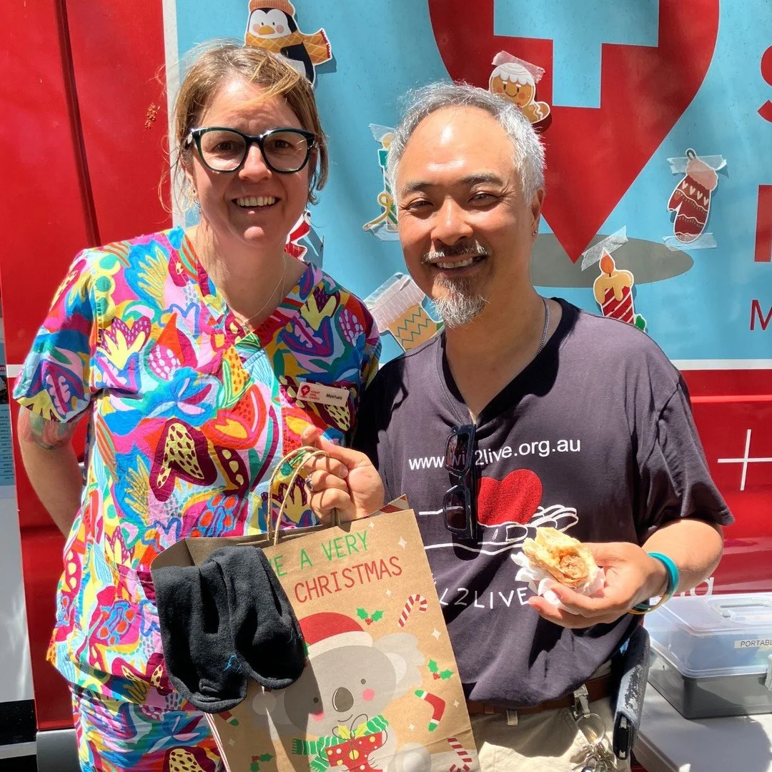 In the lead-up to the Summer break, our clinics have been filled with plenty of friendly faces and some patient care packs. 🎄

Big thanks to the teams at @ampolaustralia, @swankysocks, @crownresorts Foundation, and @lshautoaus for their generous don