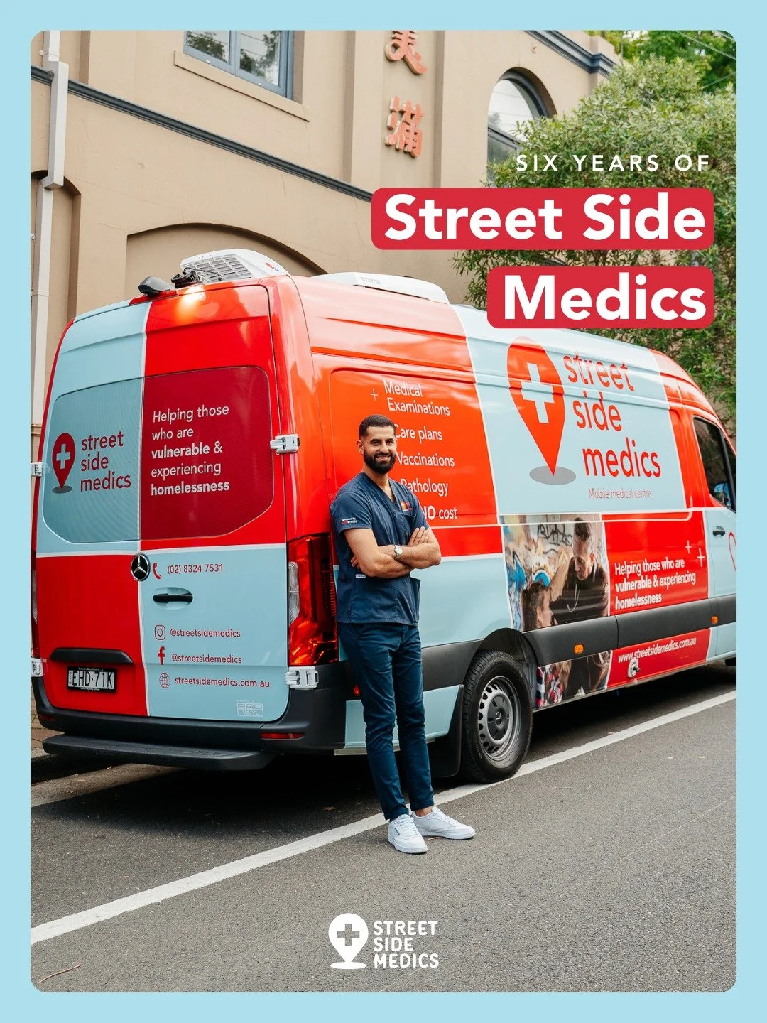 Street Side Medics is six! 💙

From our very first clinic to the many vans, volunteers and communities that now make up Street Side Medics, these are just a few snapshots of the journey so far.

We&rsquo;re so grateful to everyone who&rsquo;s been pa