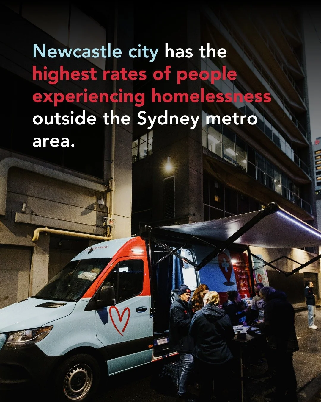 This Friday, we're welcoming our 14th clinic to the Street Side Medics family. Get ready for SSM Newcastle!

📍 The Salvation Army,
7 Cleary St, Hamilton, NSW, 2303.

🕛 10am - 12PM.

👋 See you there!