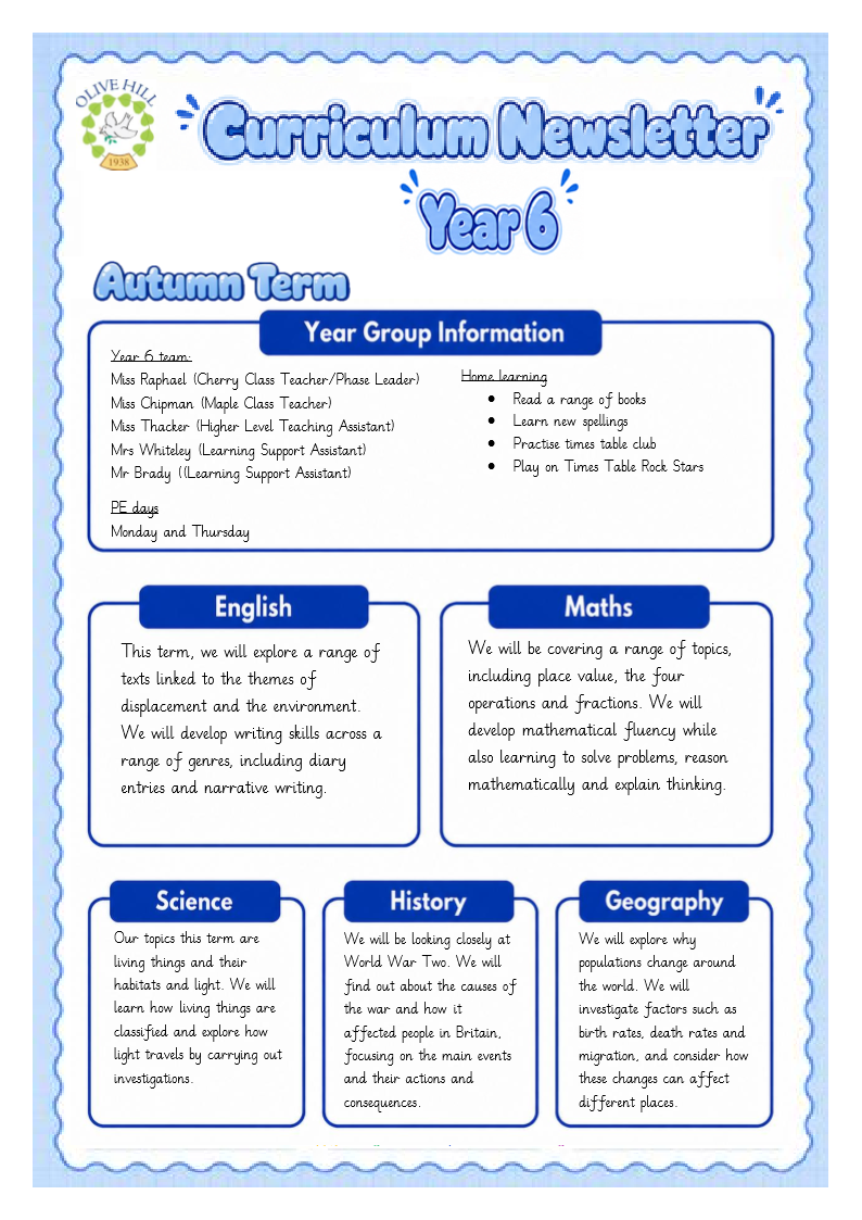 Curriculum Newsletter Year 6 Autumn 26-27.jpg