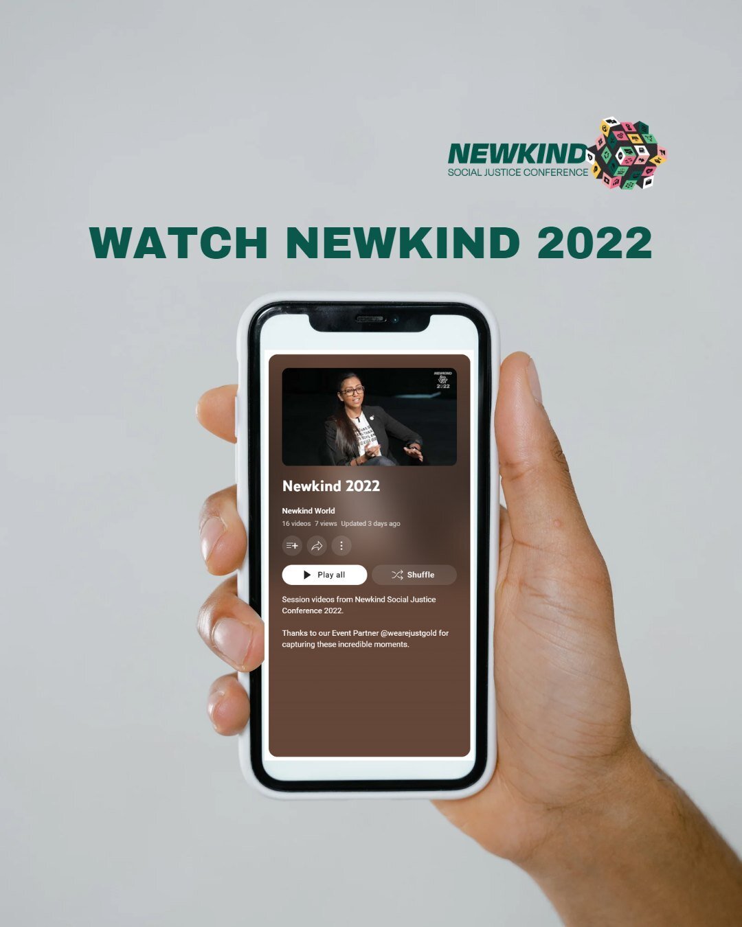 Want to relive Newkind 2022? Or maybe you missed out on attending last year? 

Good news! You can now watch the individual session videos and capture the collective wisdom of the conference. Save, share, and learn from the invaluable insights shared 