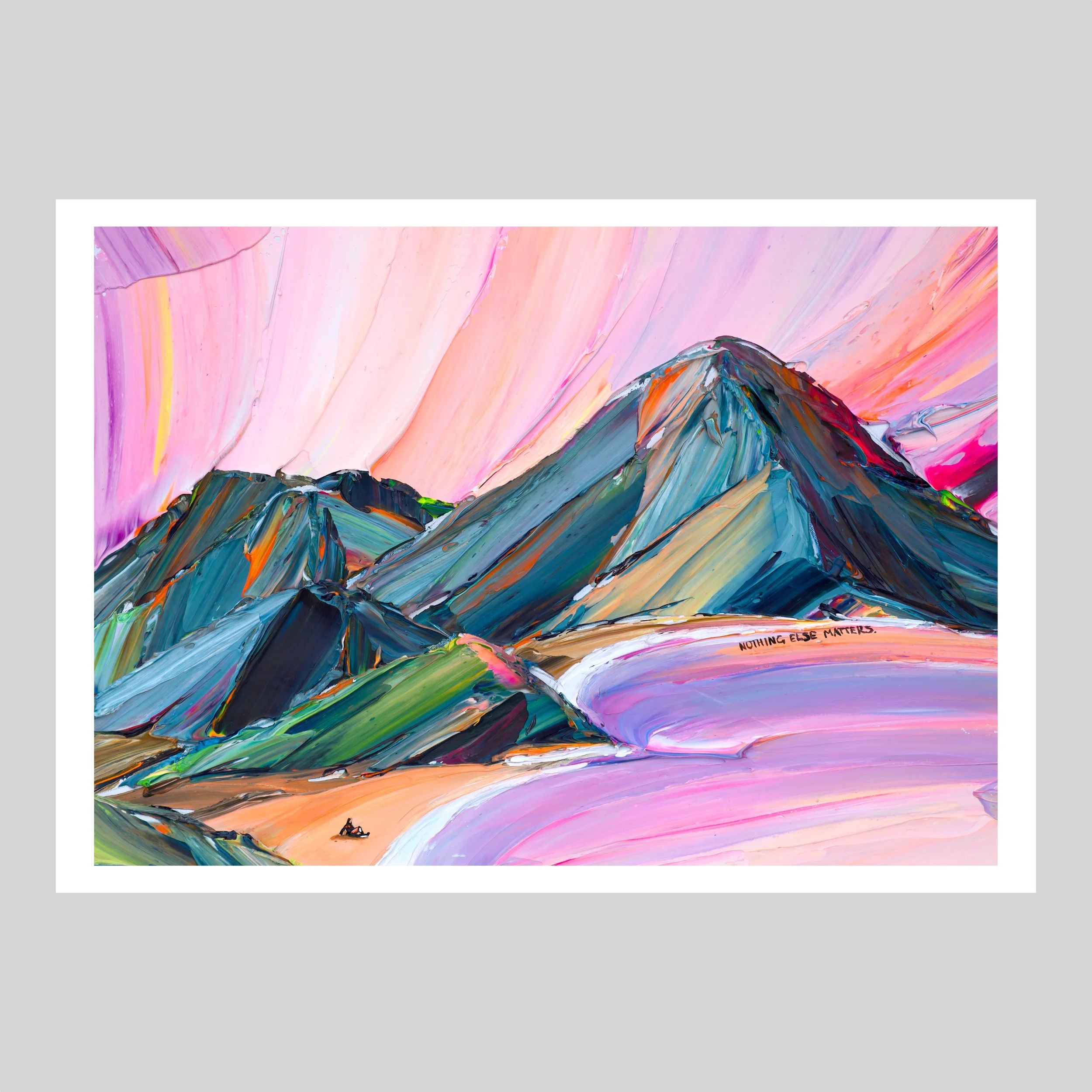 GOLDEN HOUR. Print