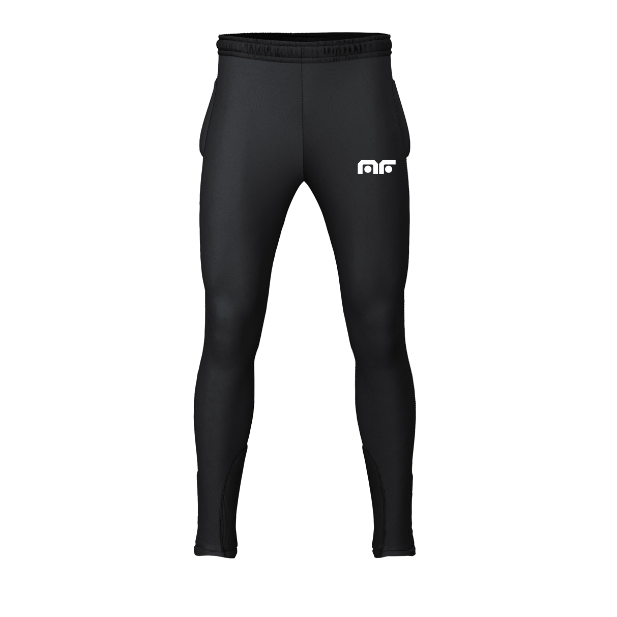 Skinny pants - black with logo.png