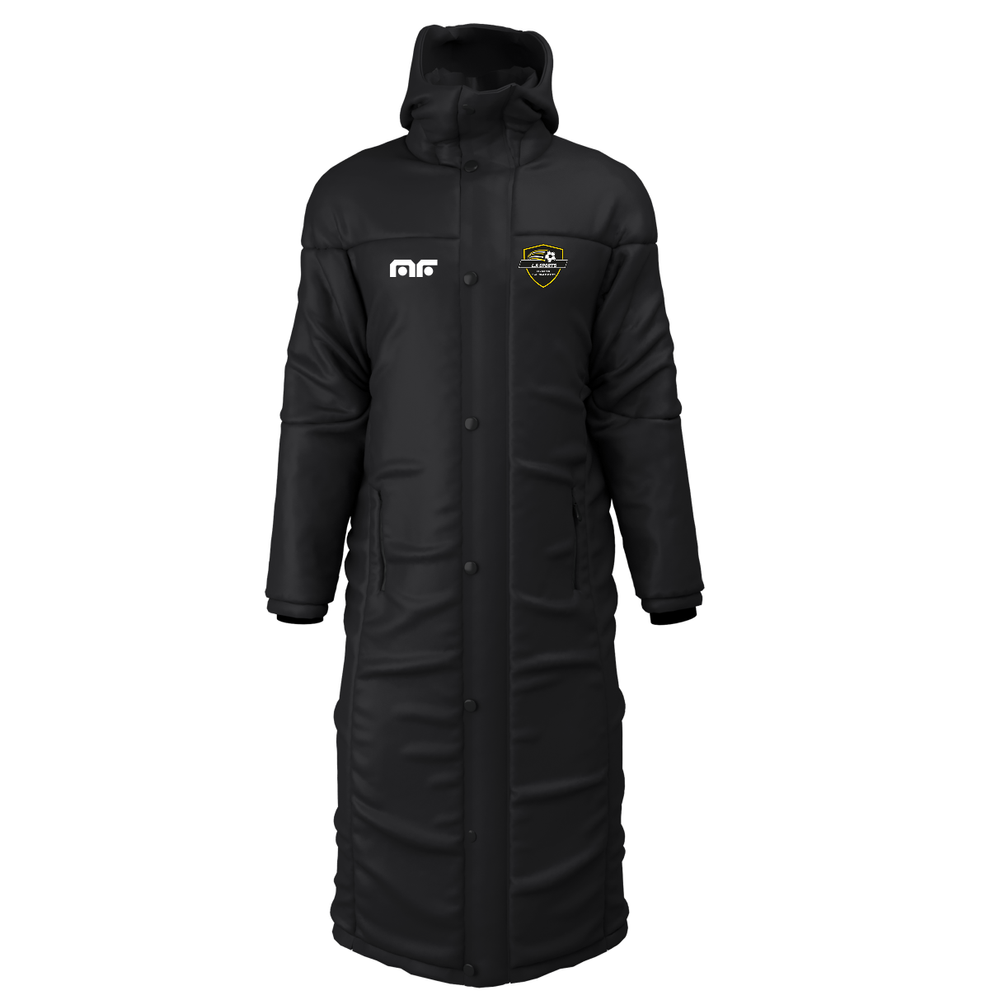 Sports Thermal Long Bench Coat — Moving Forward Sports
