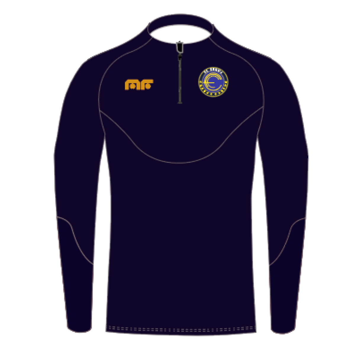 FC Euros ELITE 1/4 Zip Tracksuit Top