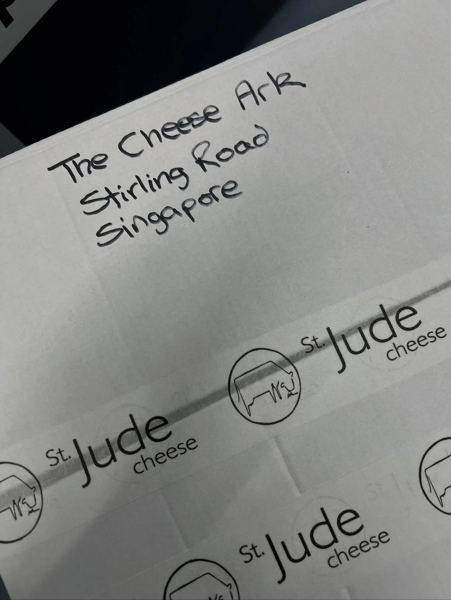 St.Jude making her way to @thecheeseark next week. Ai Ming has a superb cheese shop with plenty of other goodies to taste and buy😋 do visit if you can 👌