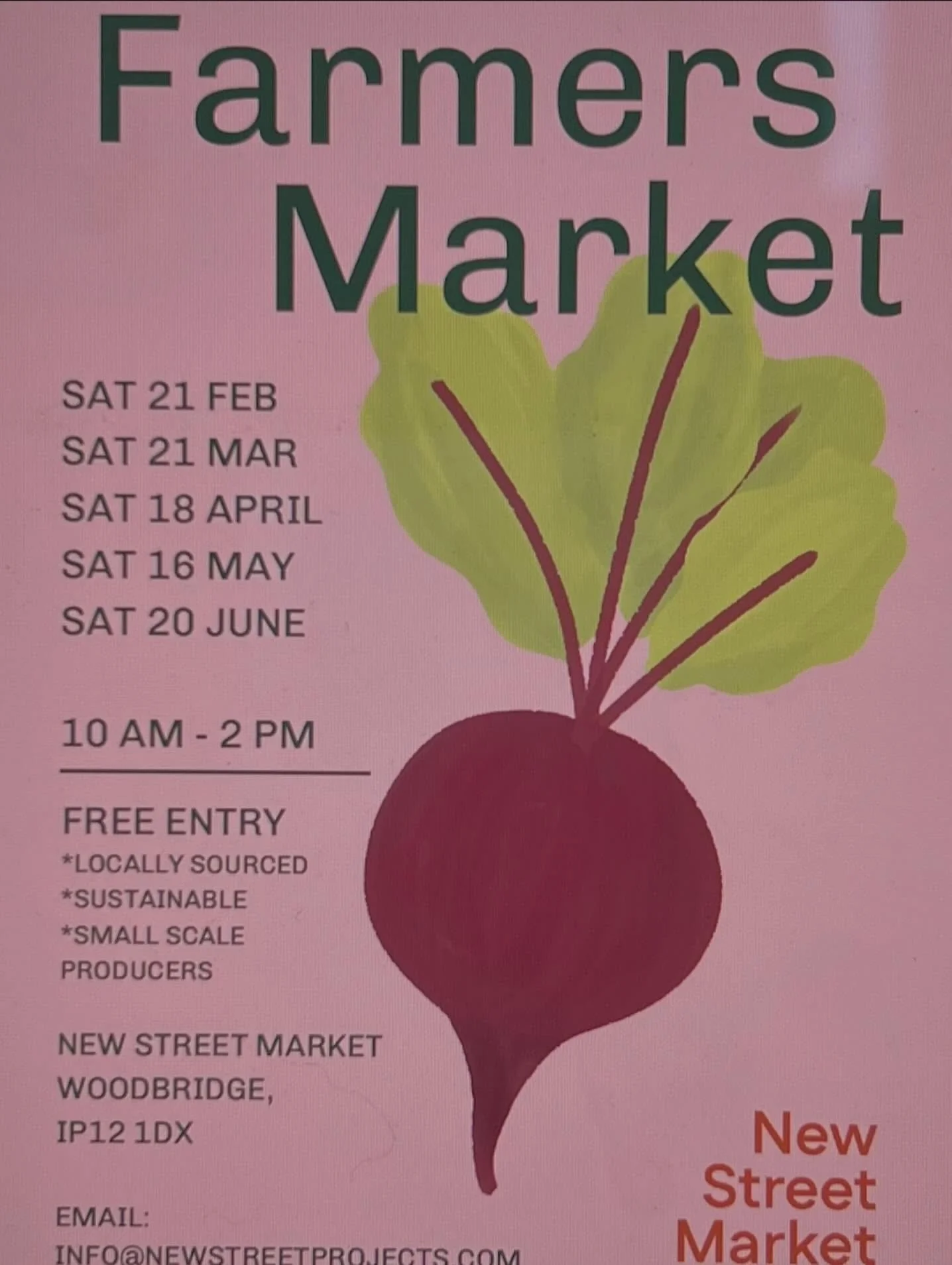 See you at Woodbridge this Saturday 🤩