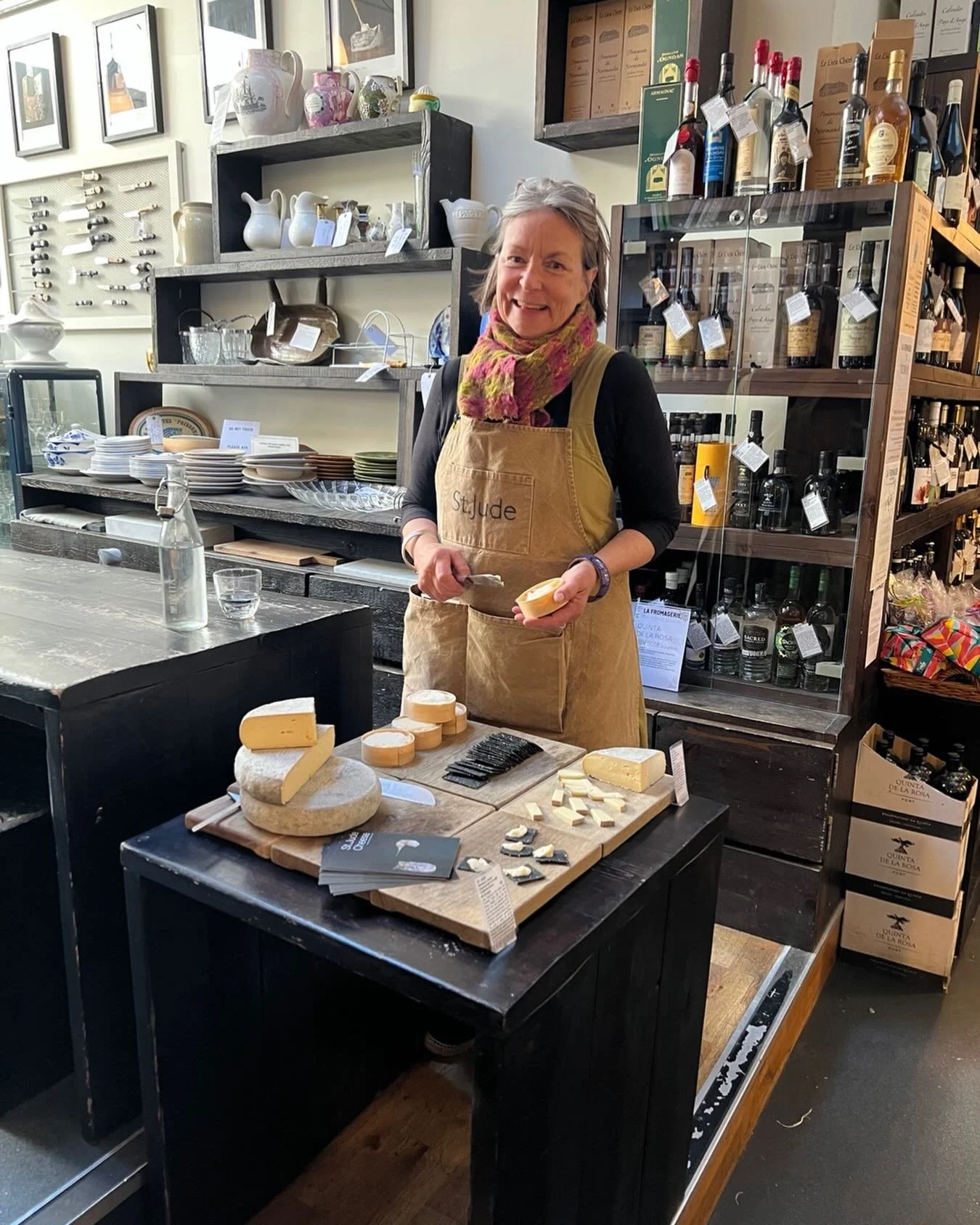 Here I am @lafromagerieuk !