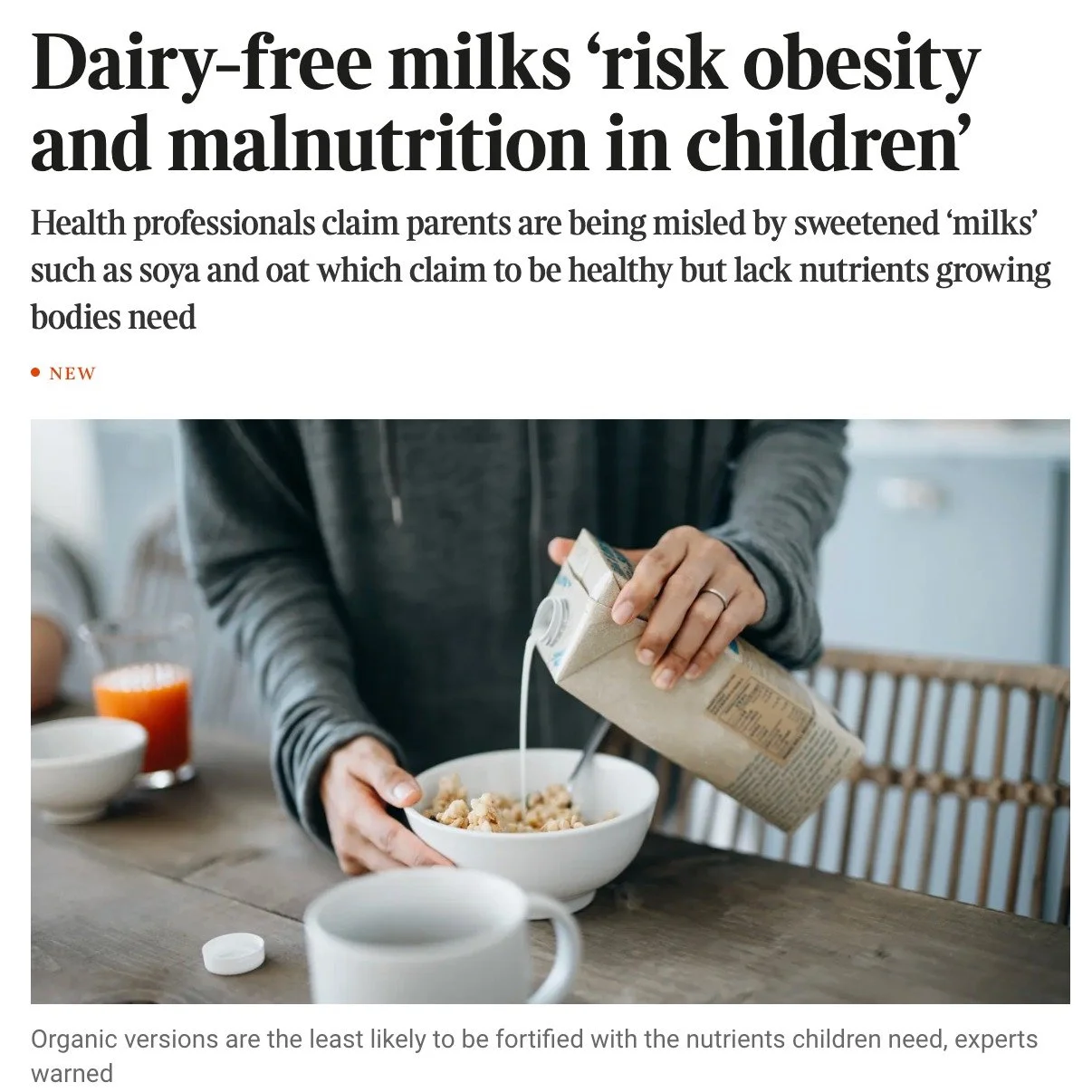 we still have much to learn about plant based foods and drinks...