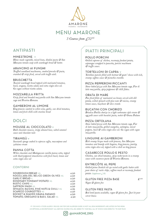 Visit Scotland Group Menu ED — Amarone
