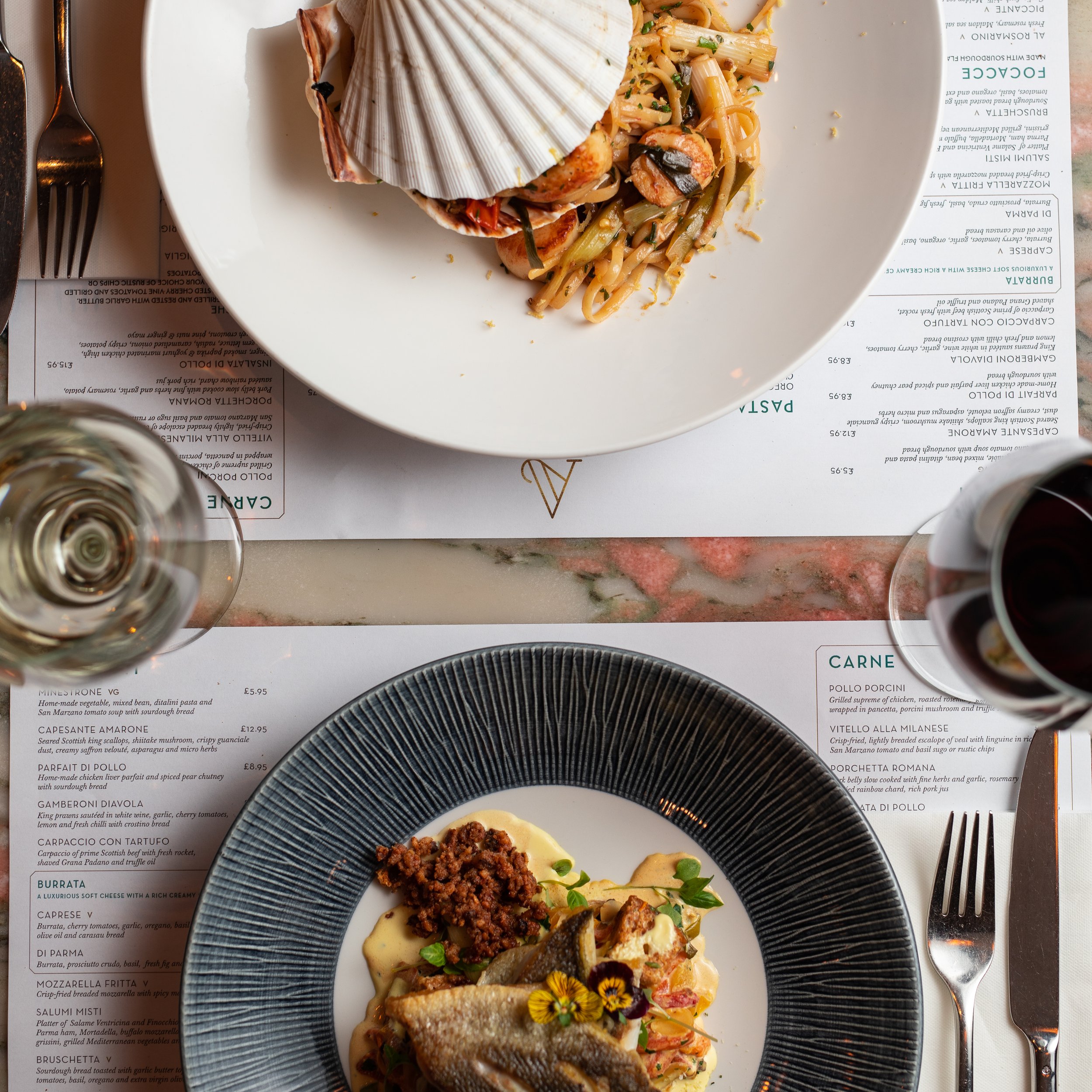 Menus — Amarone