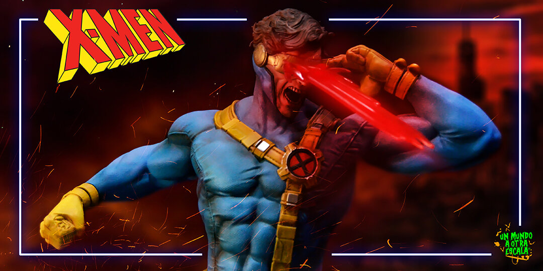 CYCLOPS X-MEN CUSTOM STATUE