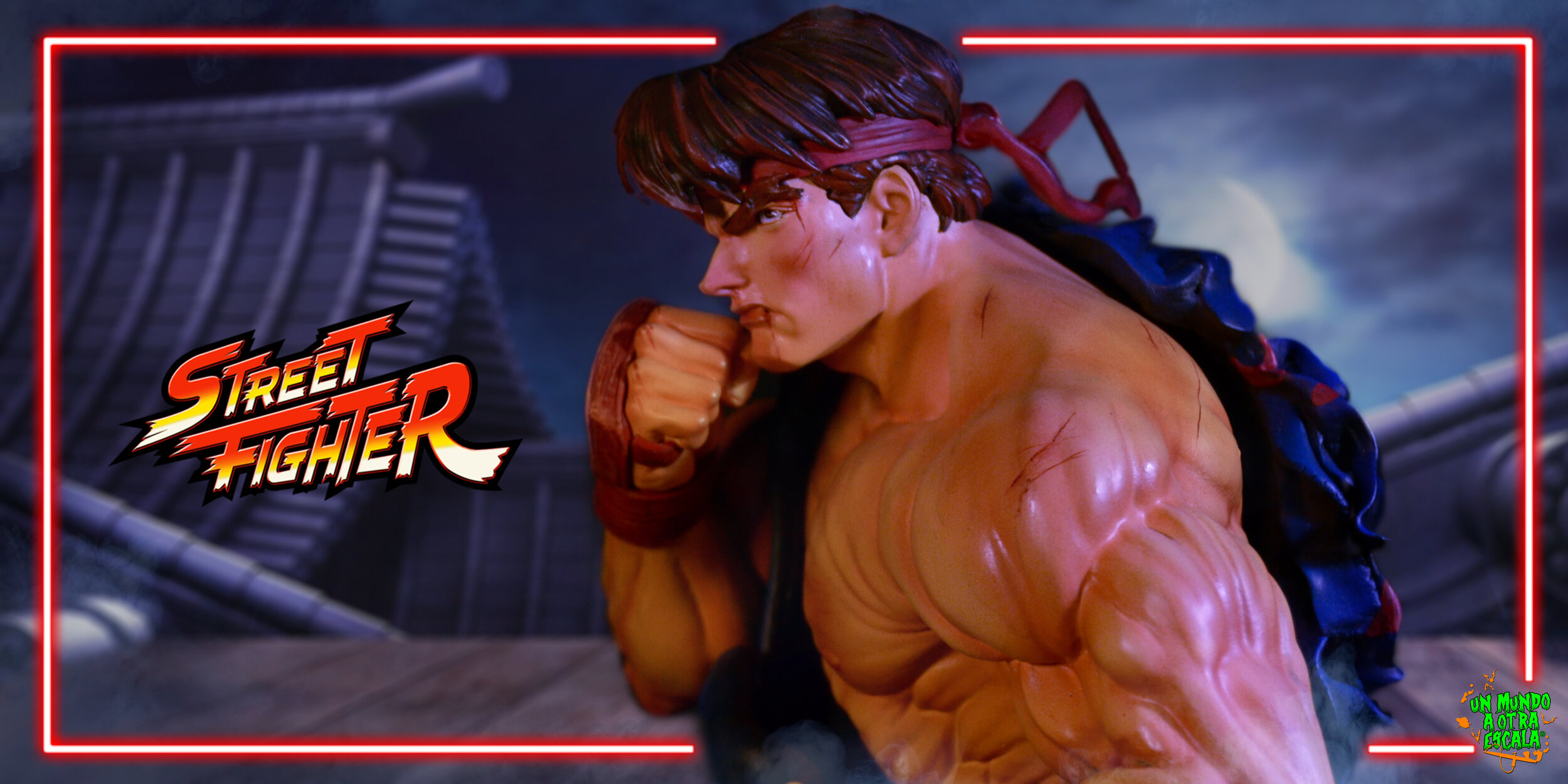 RYU STREET FIGHTER STATUE