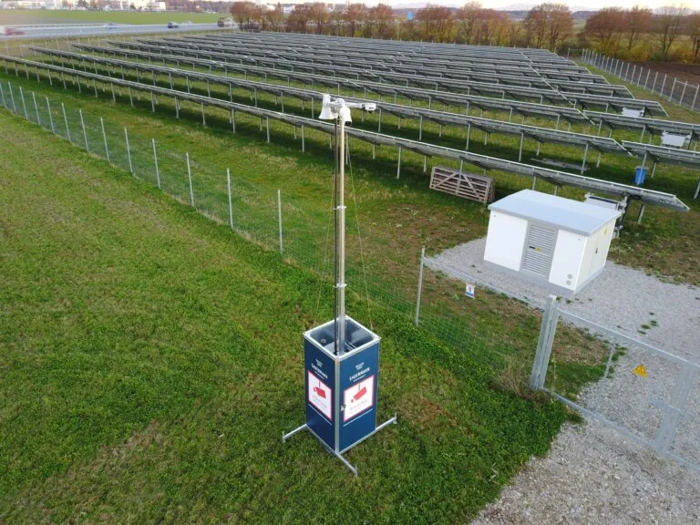 Off-Grid Power Supply for Mobile Security Towers