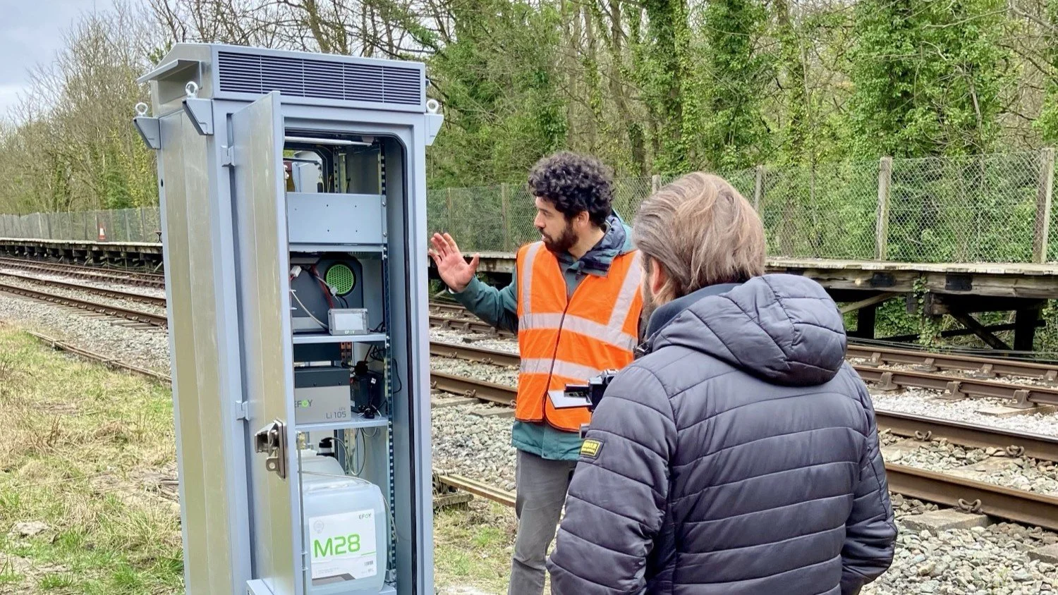Fuel Cell Installation at the Matlock Heritage Railway in Rainford