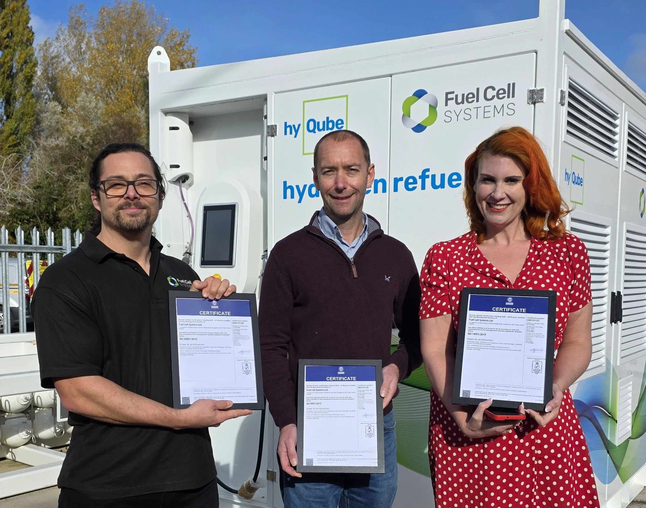 FCSL Awarded Bureau Veritas ISO Certificates