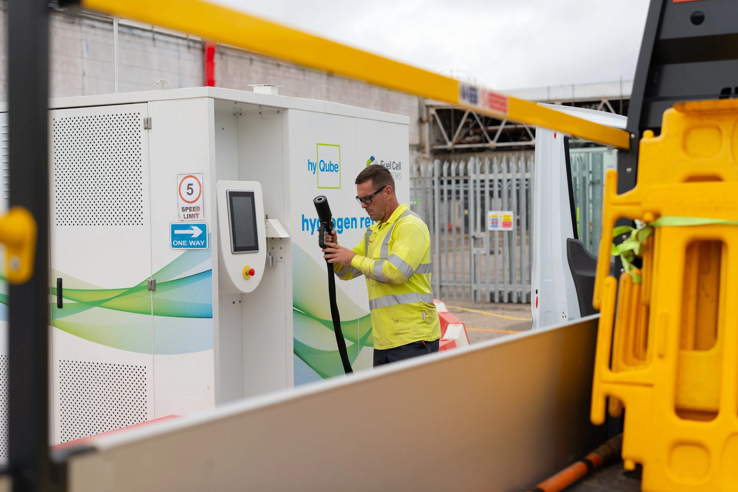 Hyqube hydrogen refuelling