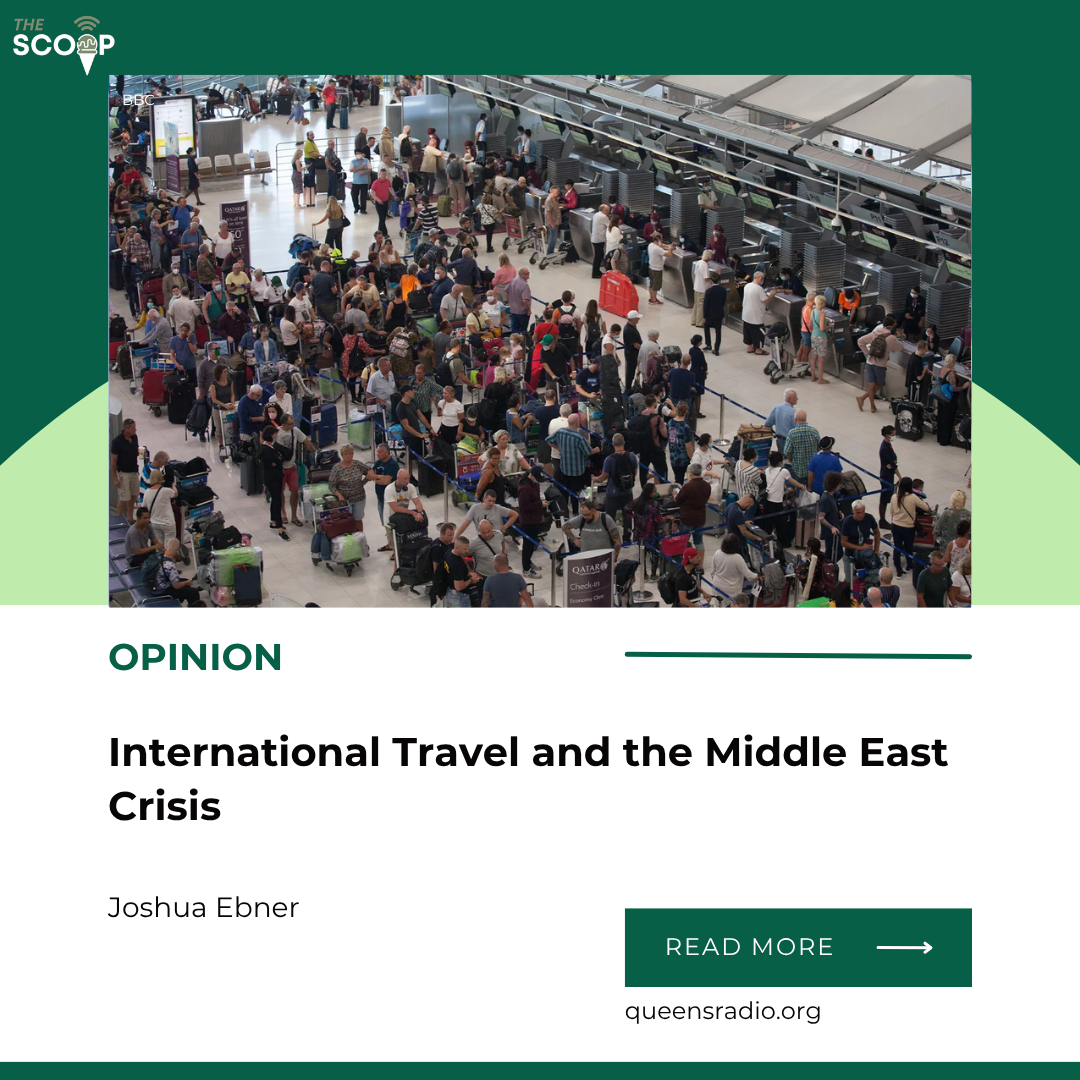 International travel and the Middle East crisis