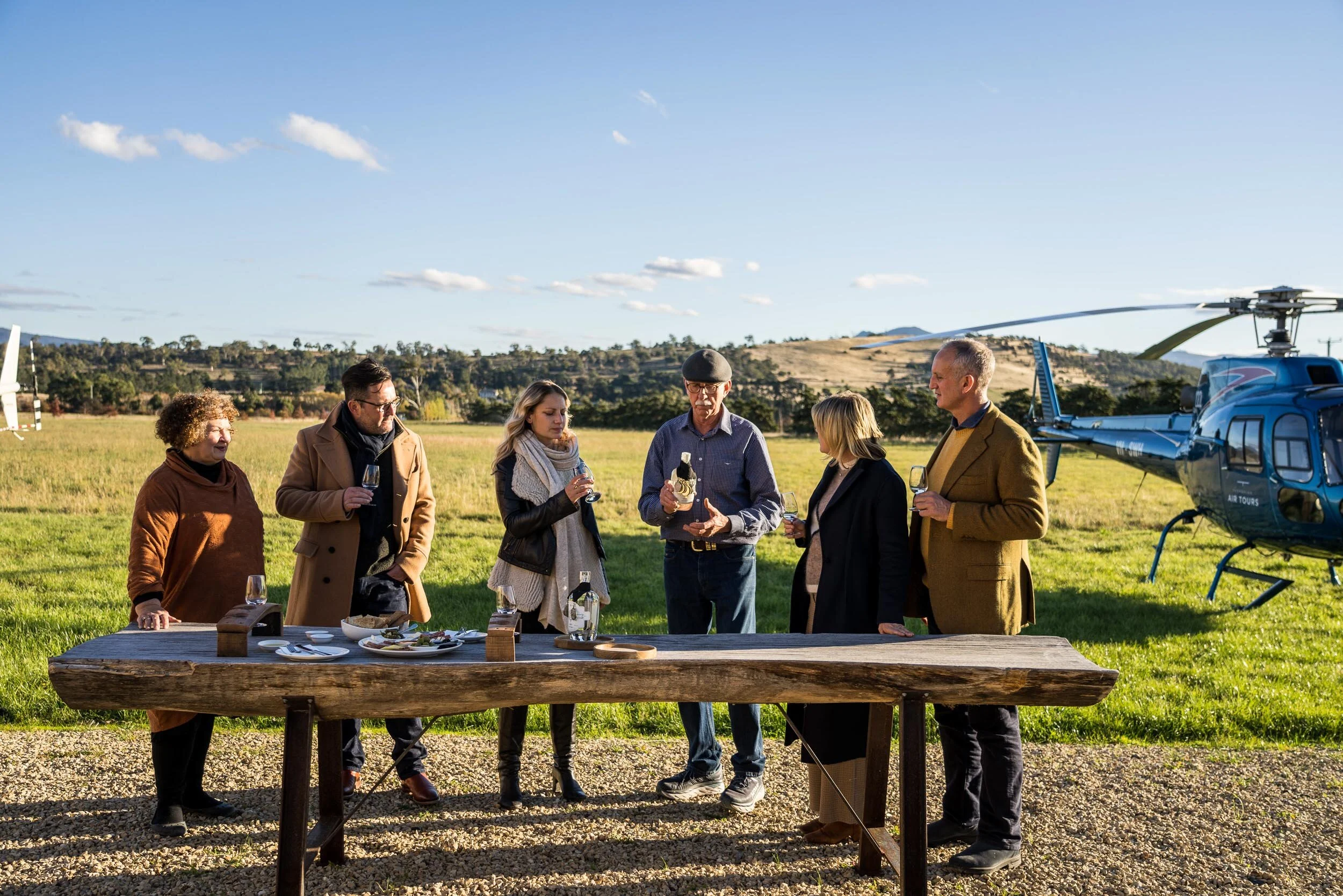 Tasmanian Whisky Tasting Helicopter Tour