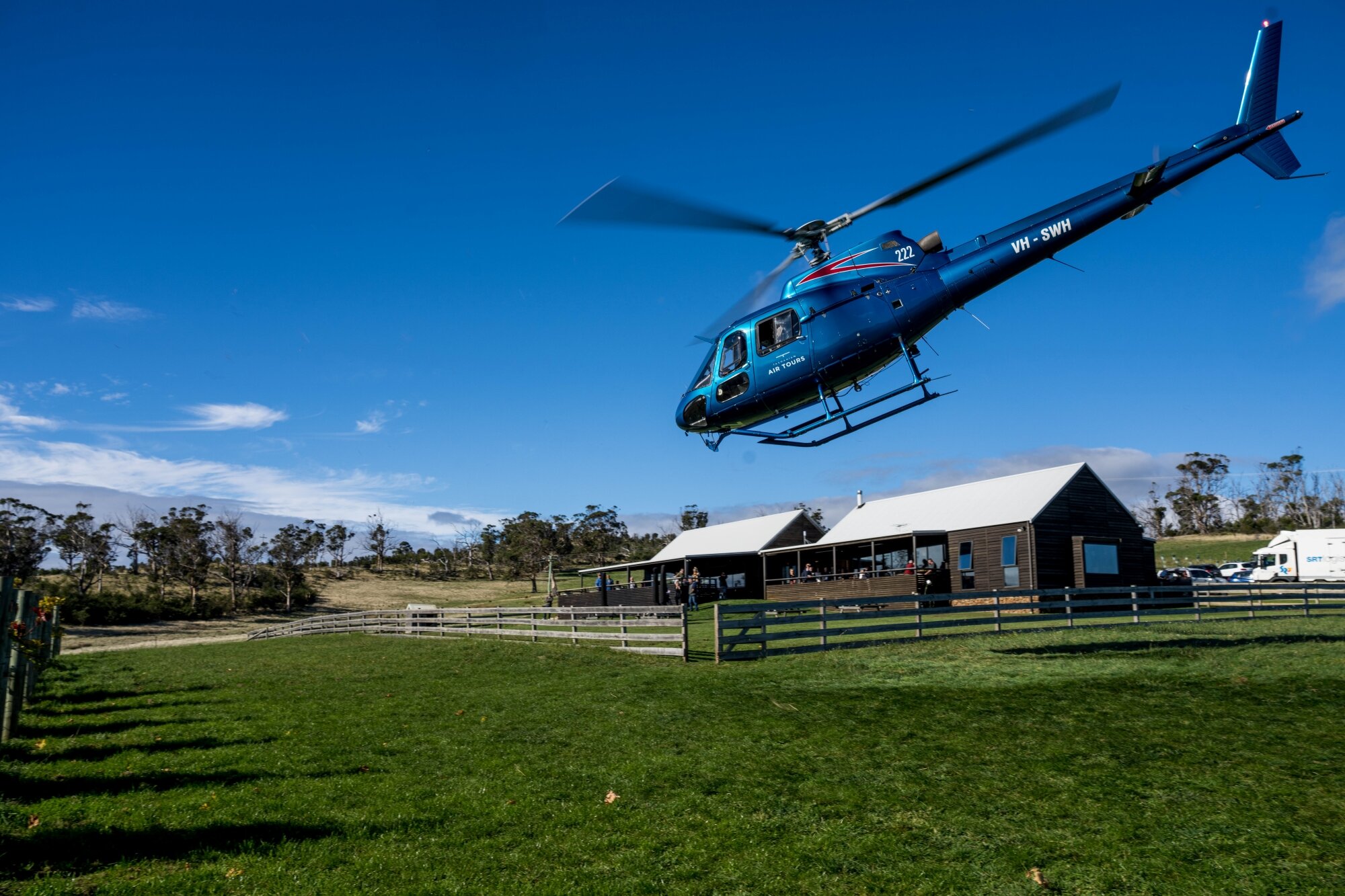 Tasmanian Seafood Helicopter Tour