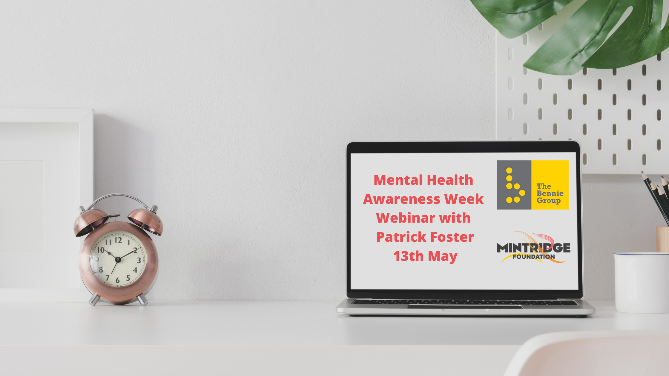 The Bennie Group Mental Health Awareness Week - My Gambling Addiction Webinar with the Mintridge Foundation 