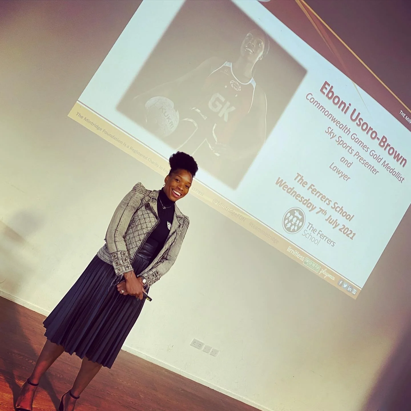 “If you can see it, you can believe it and then you can achieve it.” - Aspire, Achieve and Acclaim -Eboni Usoro-Brown inspired the students at The Ferrers School during their careers day.