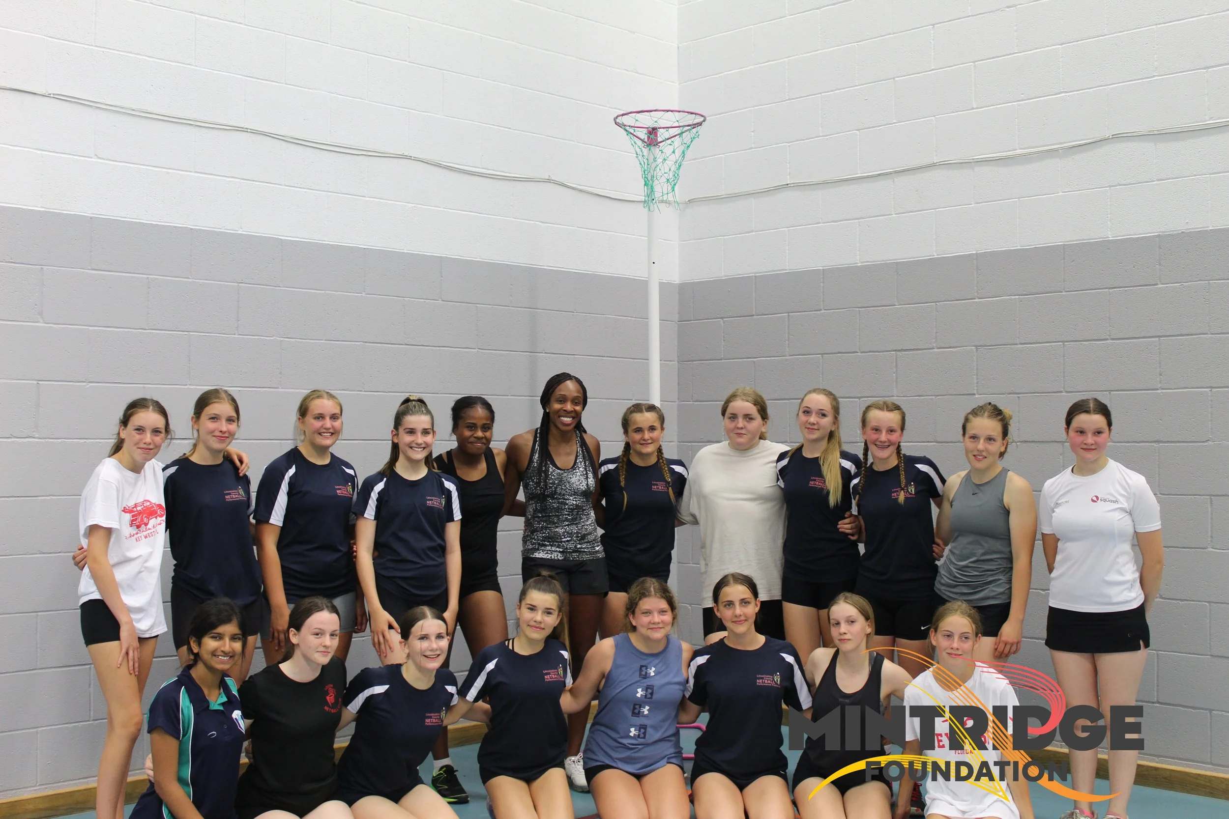 "Balancing your sport, school and social life is tough but you can manage it all with a little help from your friends!" - Pamela Cookey spent the evening inspiring the players at Louth Netball Club 