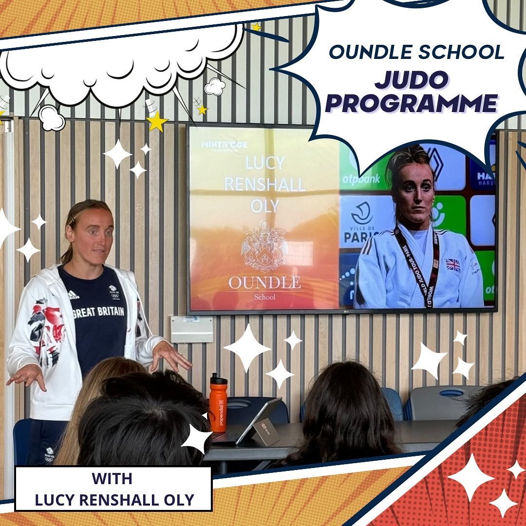 Thank you @oundleschool for inviting #TeamMintridge to lead your Sports Scholars&rsquo; Programme this year!

This week the students were visited by @lucyrenshall for a really inspiring Judo programme, where they learnt more about competing at the hi