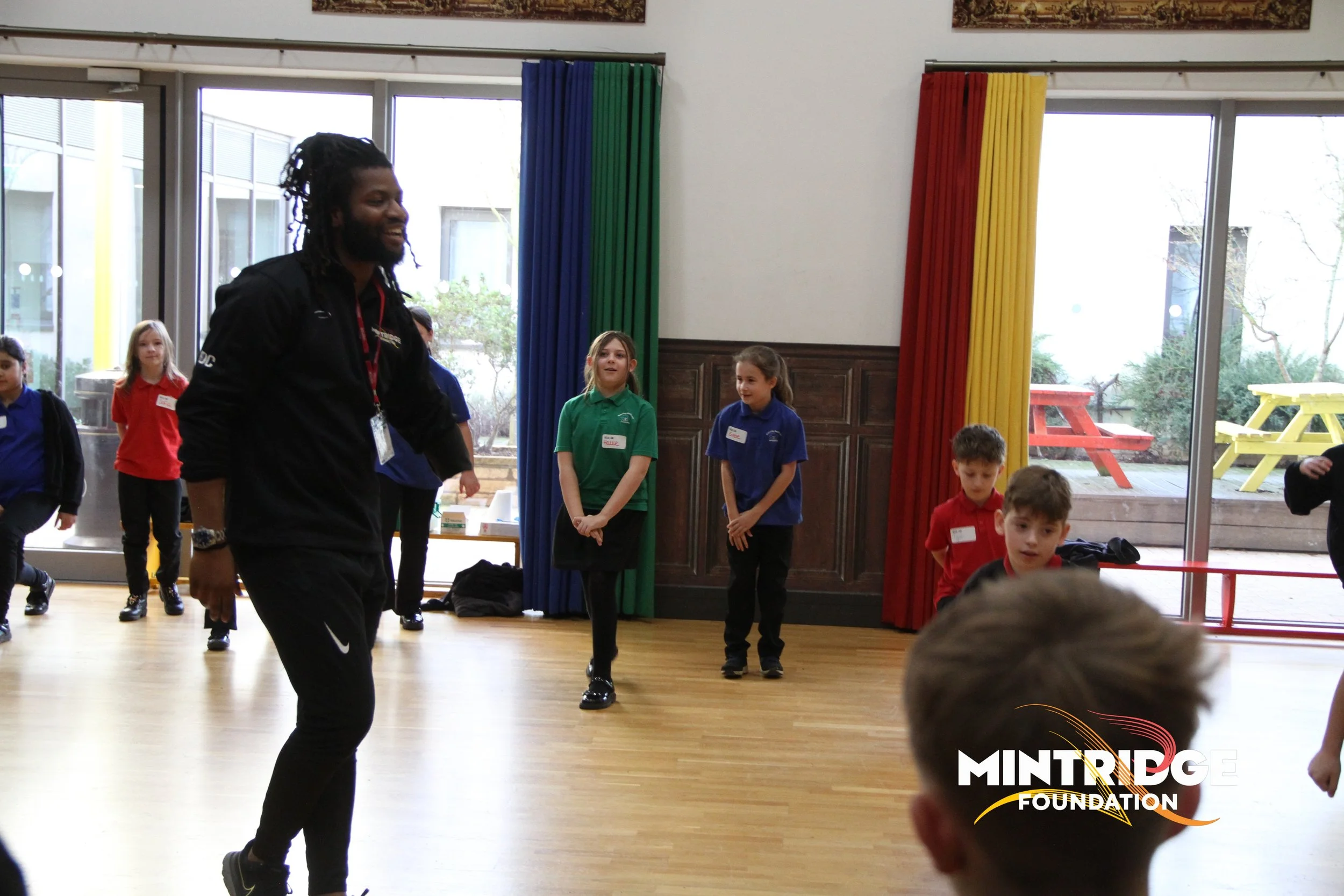 Commonwealth Champion Emmanuel Oyinbo-Coker Sparks Junior Parkrun Excitement