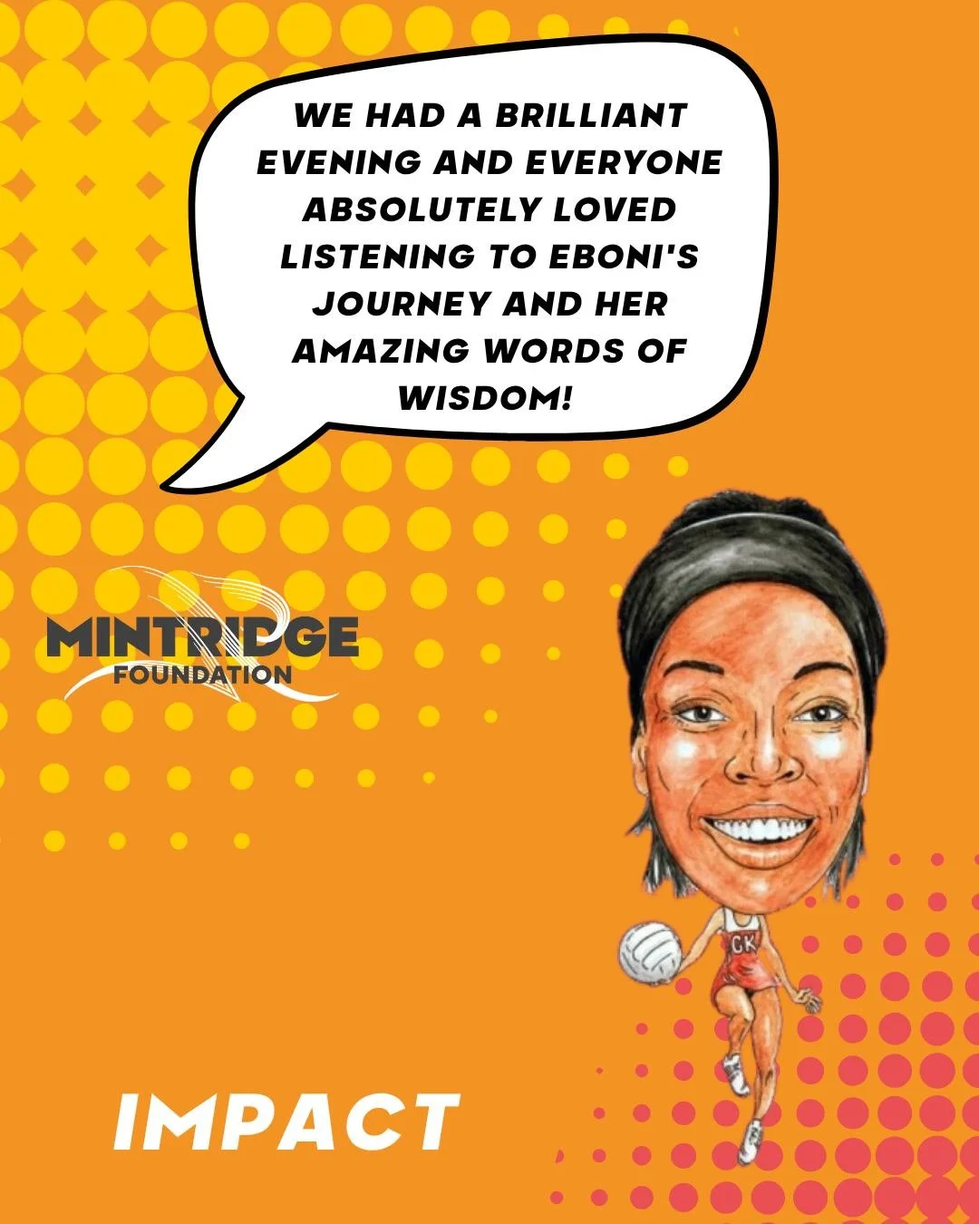 A couple of weeks ago @eboniusorobrown had the honour of being the guest of honour at the Woldingham Sports Awards &mdash; it sounded like such a special evening full of celebration. ✨

We love receiving feedback like this 👏

Thank you to Woldingham