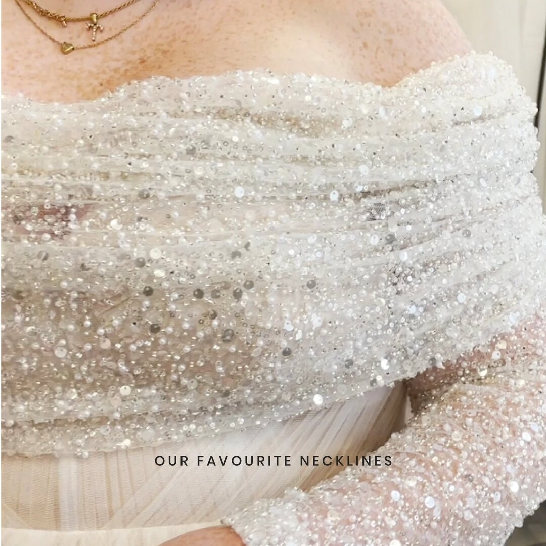 Choosing a neckline for your wedding dress can be intimidating and overwhelming&hellip;

That&rsquo;s why we have pulled together our top 5, so you know exactly which neckline is which, and have confidence going into the bridal boutique and asking!


