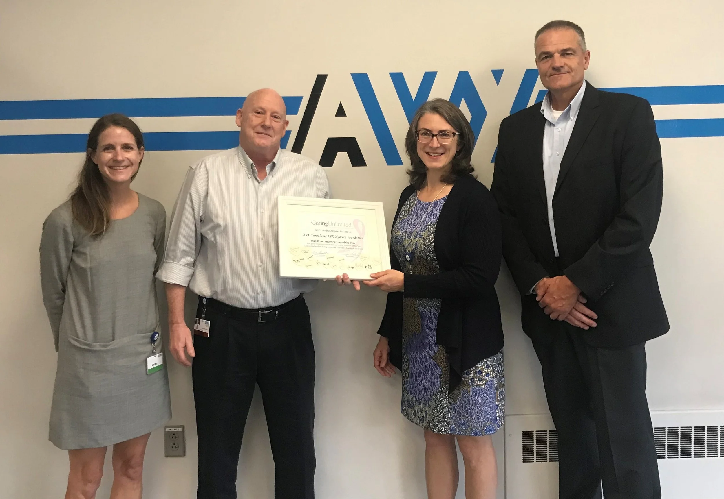 Caring Unlimited Recognizes Community Partners