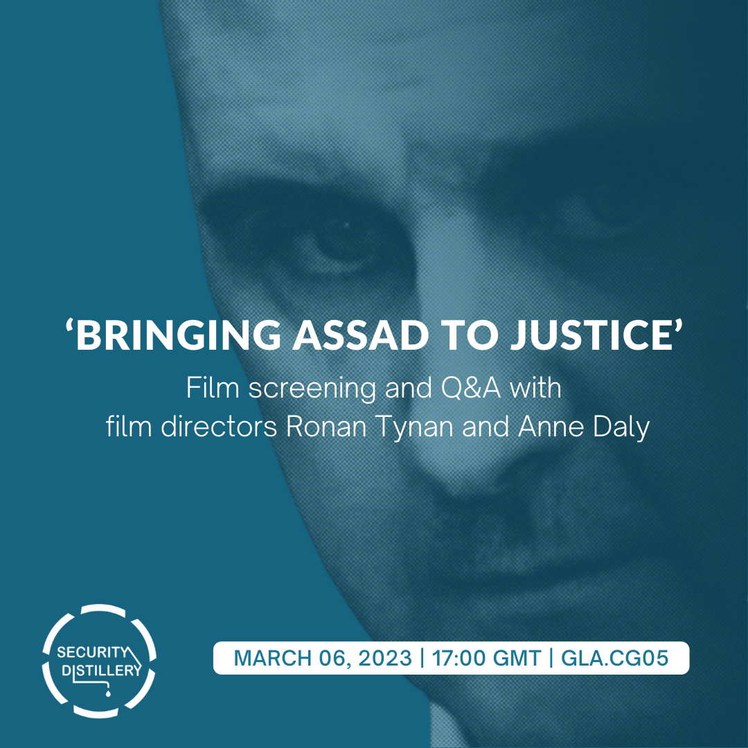 'Bringing Assad To Justice' Film Screening and Q&amp;A