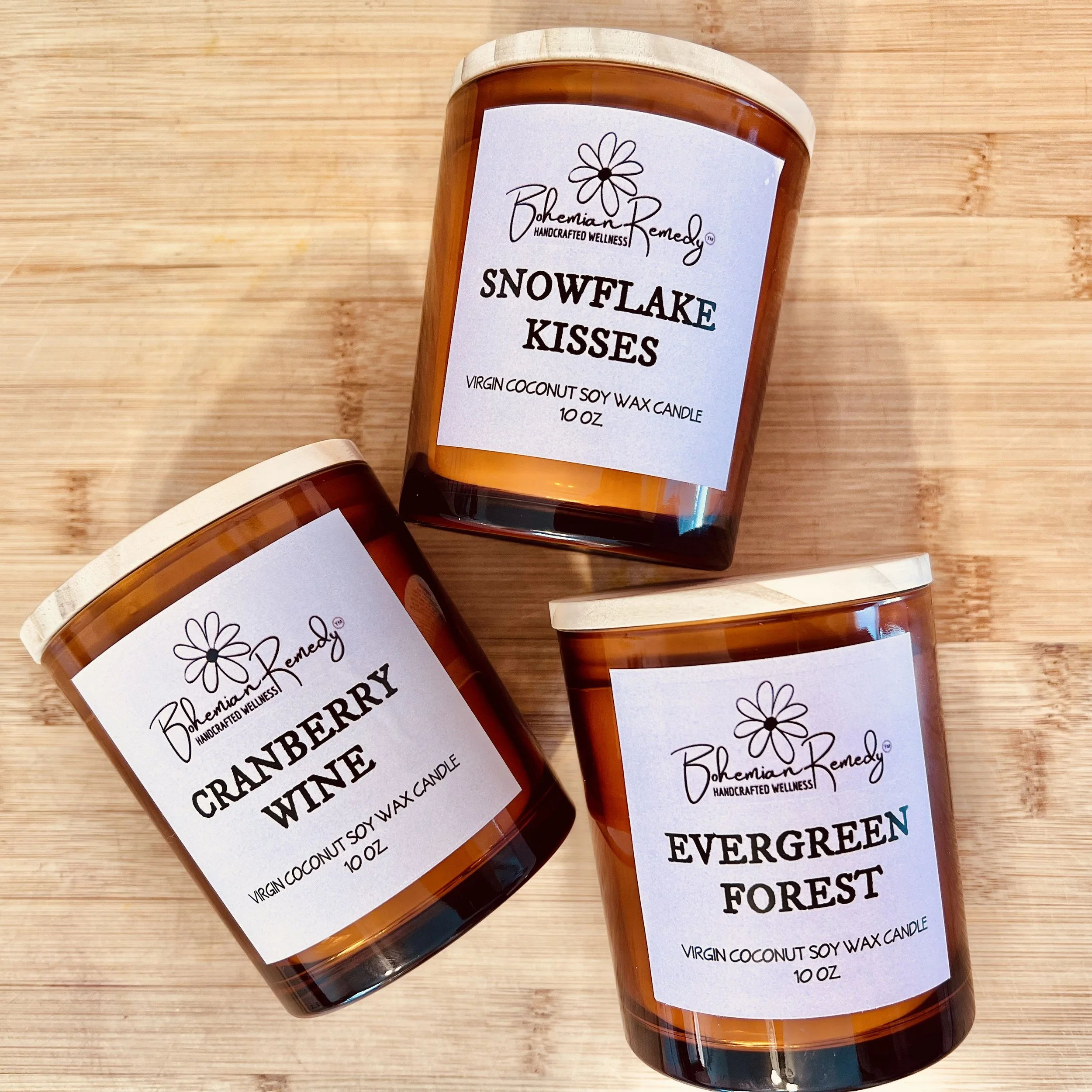 Winter Seasonal Candle