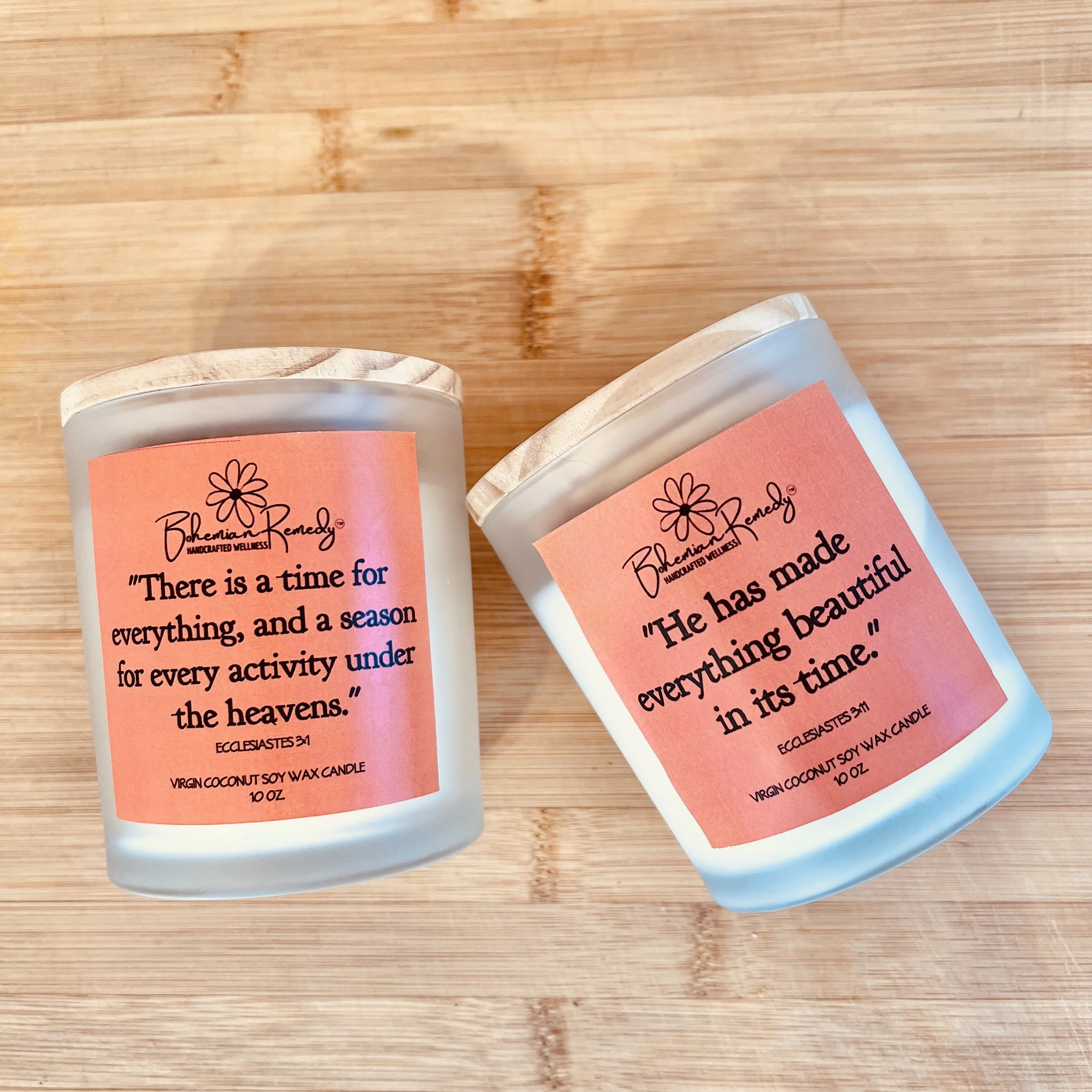 Autumn Scripture Candle