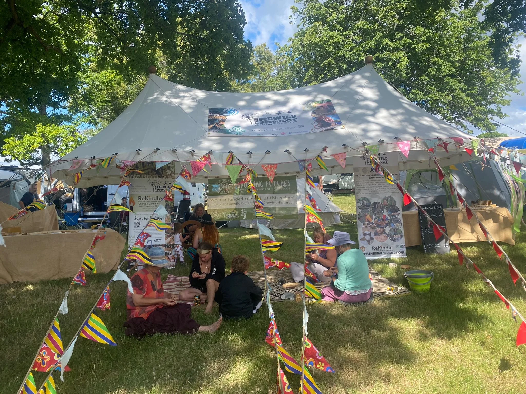 The Rewild Project at Green Gathering 2022 — Radical Regenerative Rewilders