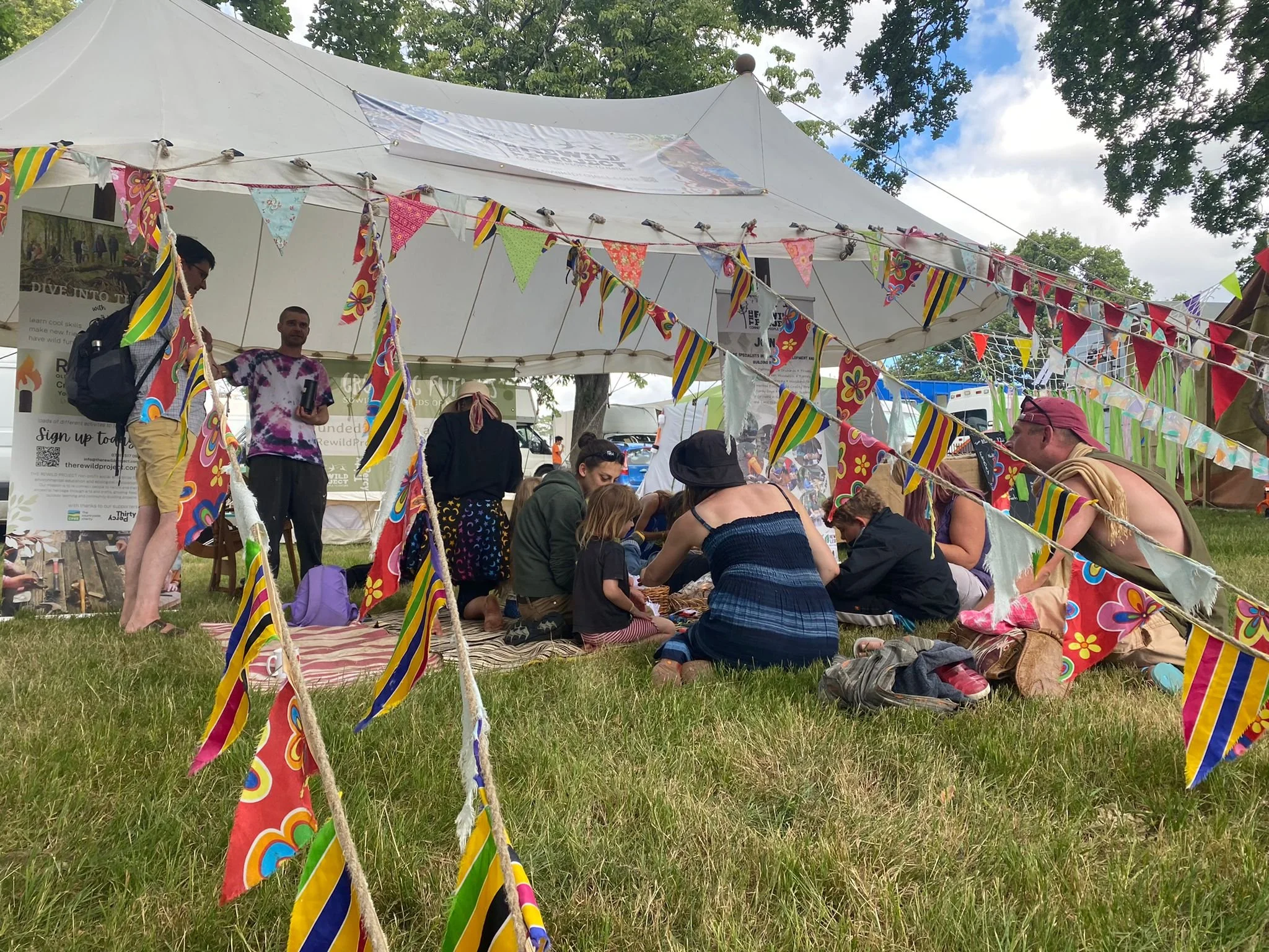 The Rewild Project at Green Gathering 2022 — Radical Regenerative Rewilders