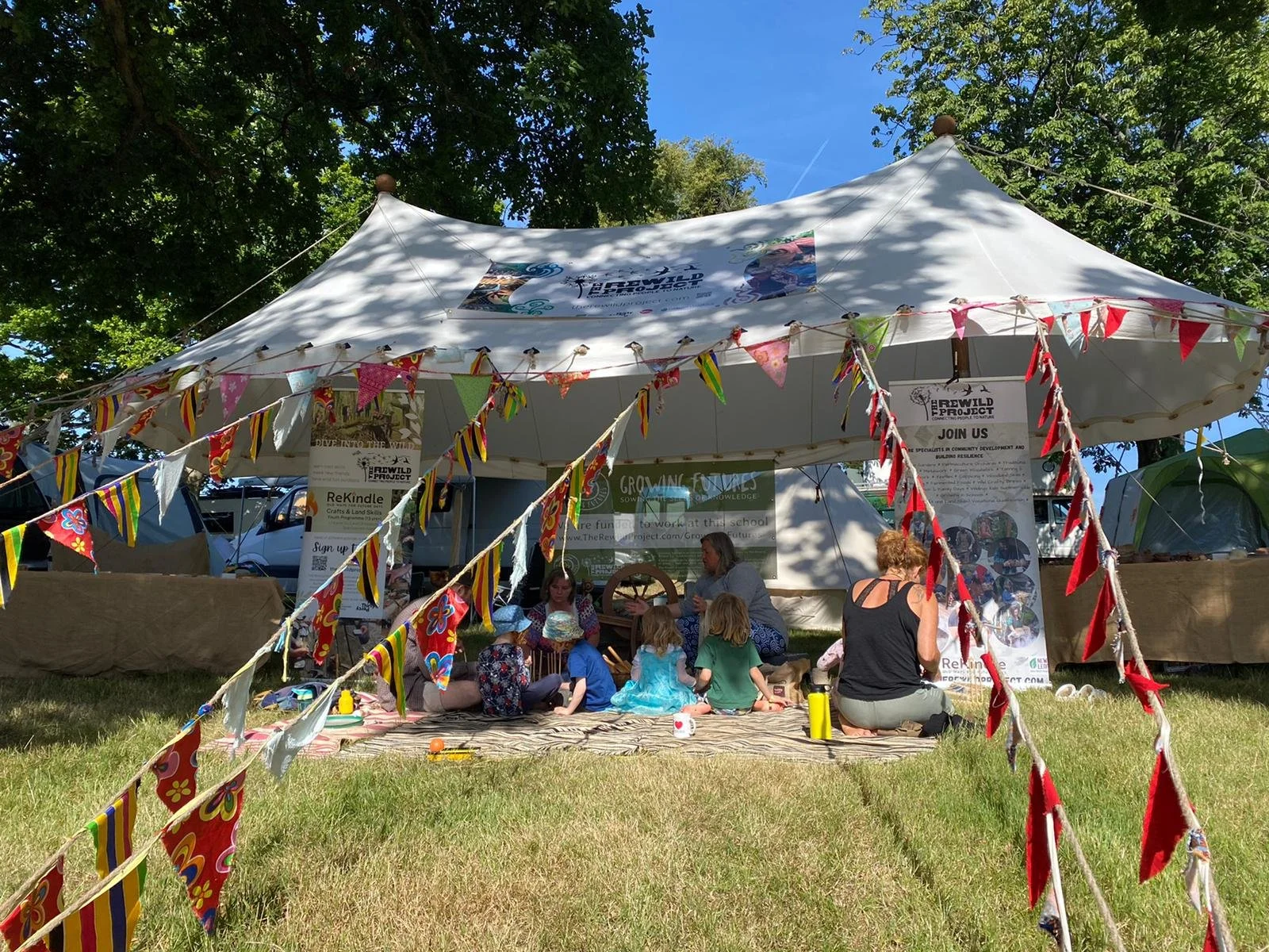 The Rewild Project at Green Gathering 2022