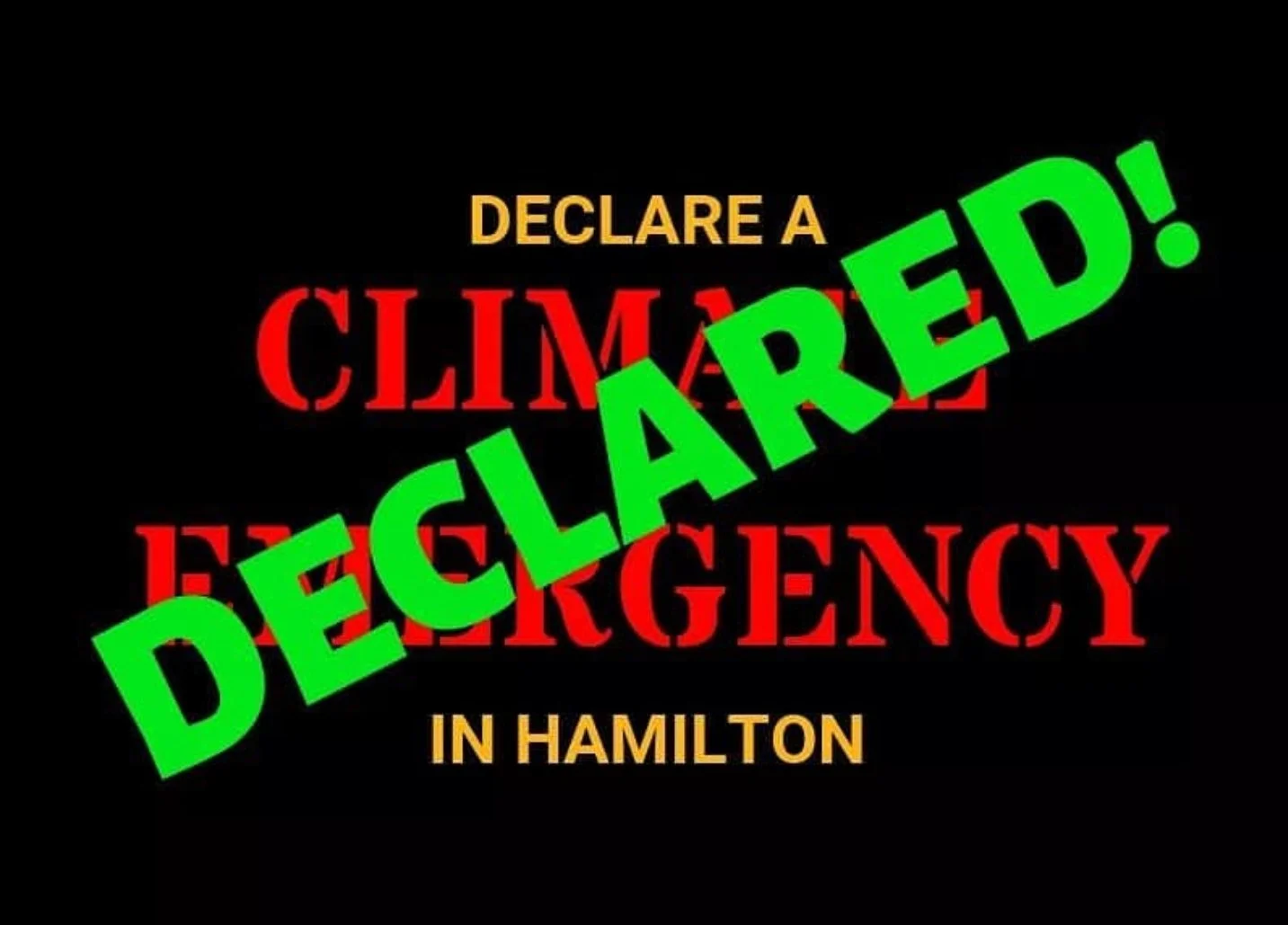 Implementing the climate emergency declaration